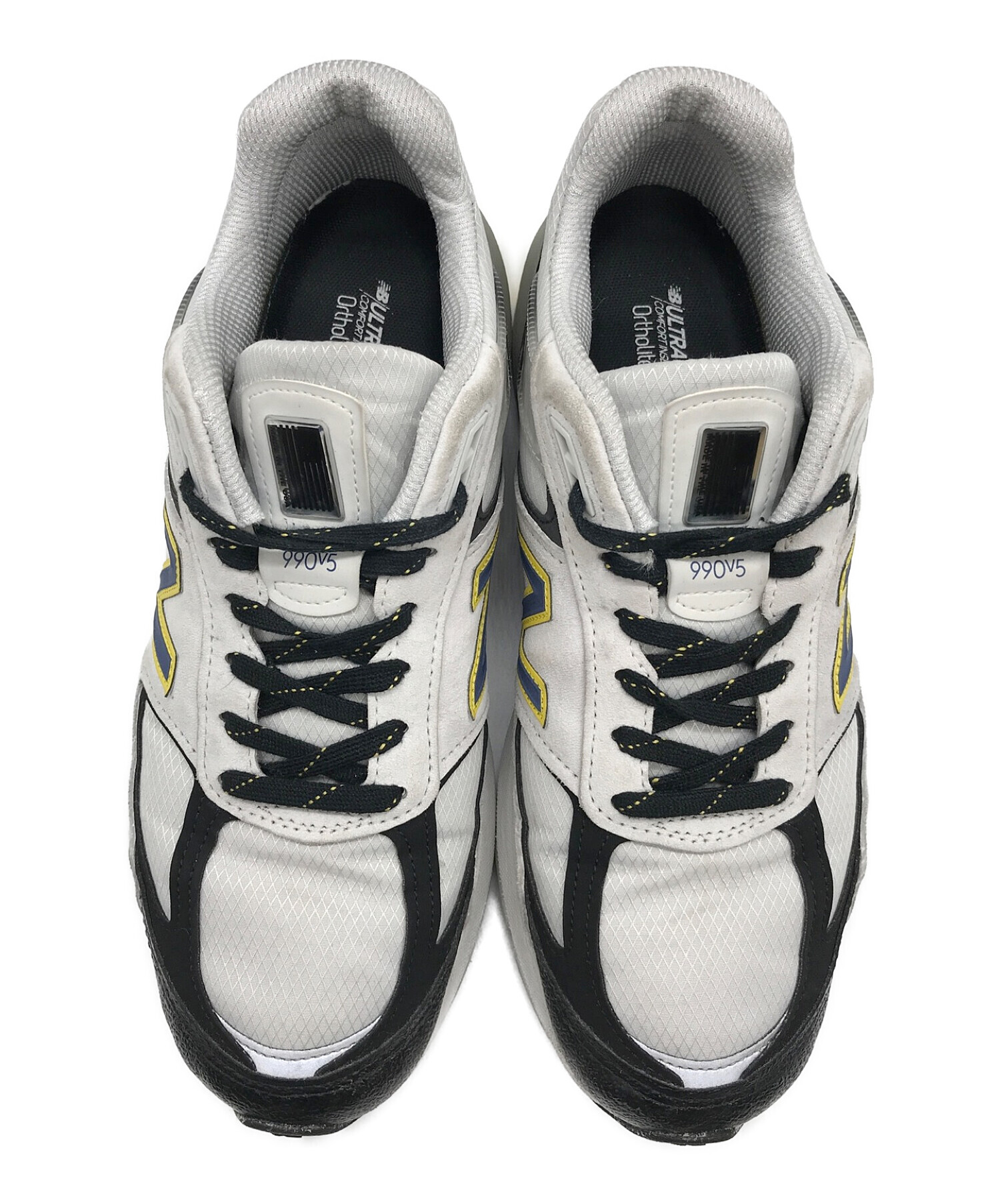 NEW BALANCE (ニューバランス) M990SB5 グレー×ブラック サイズ:27