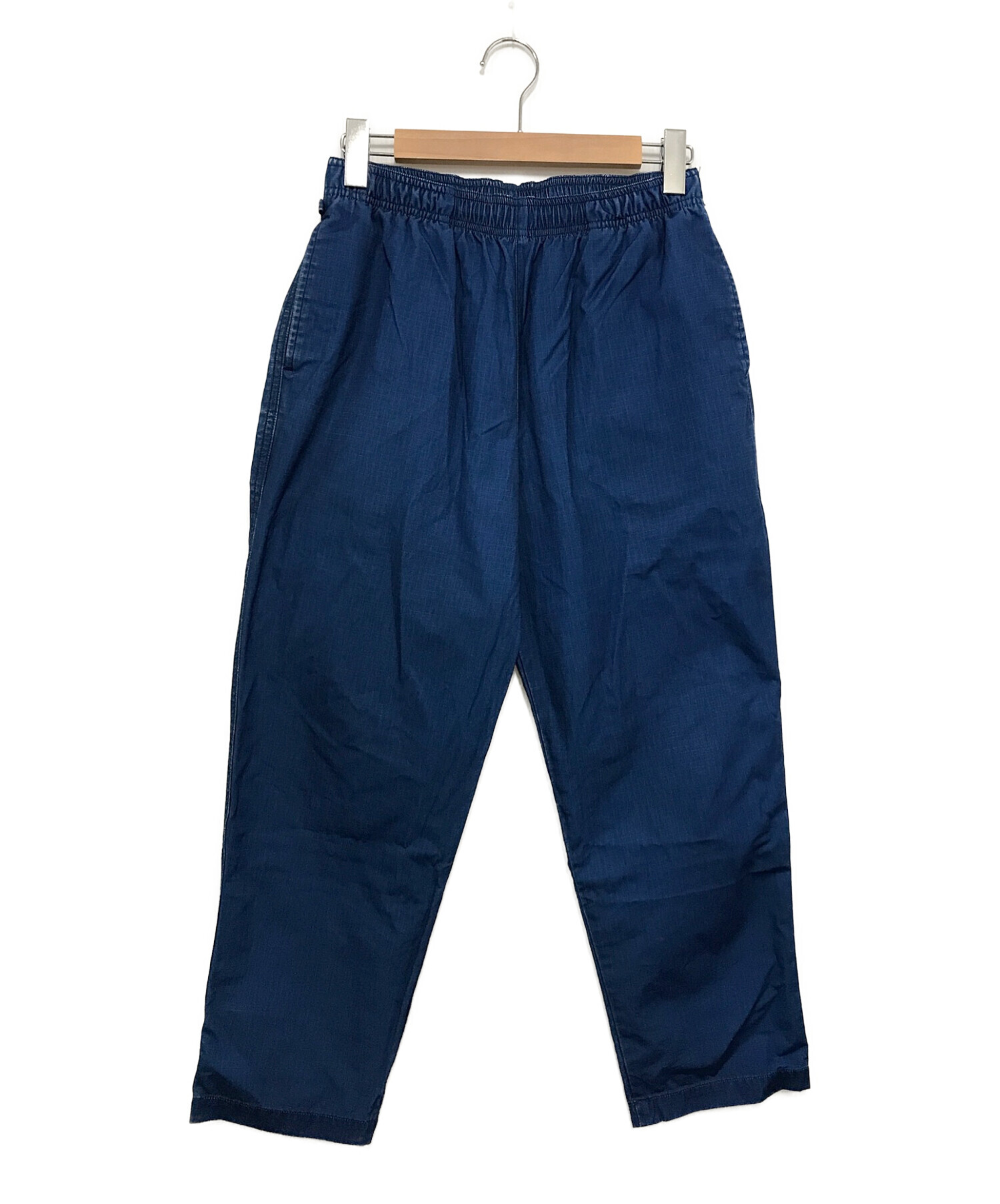 THREE FACE EASY PANT-INDIGO ONE WASH