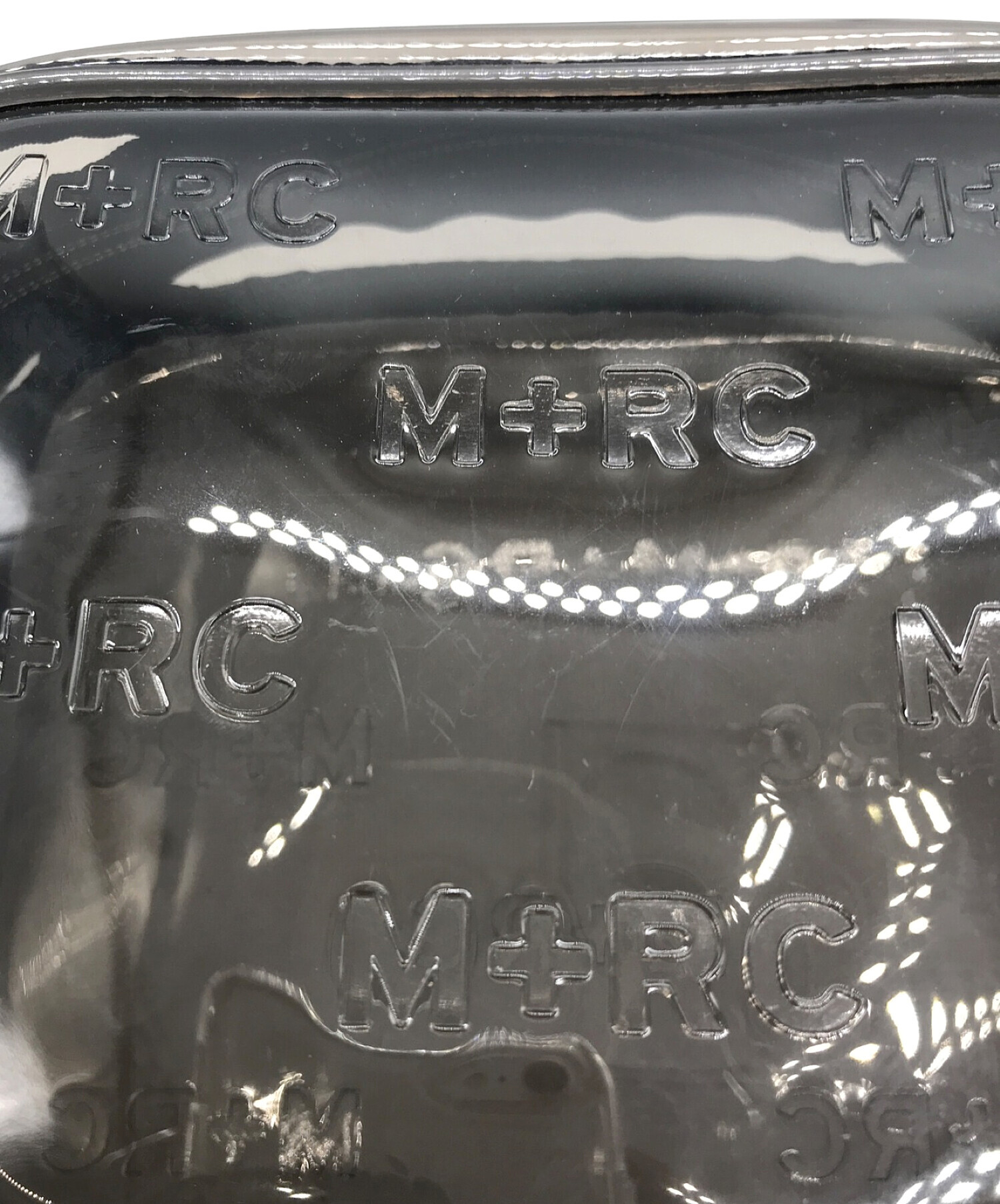 M+RC NOIR PVC BLACK TRANSPARENT bag