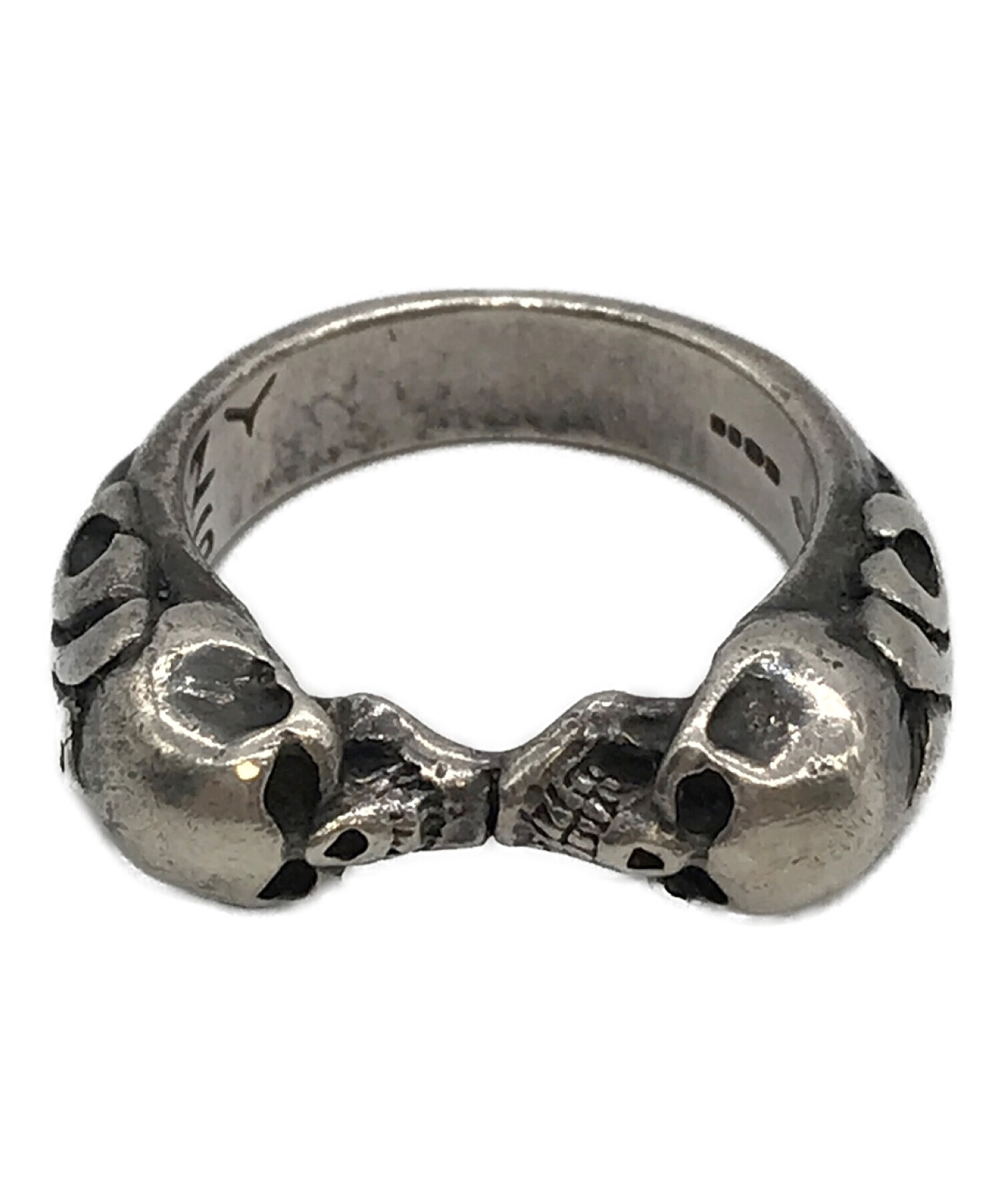 クレイジーピッグ TWO SKULLS BANGLE -SMALL - アクセサリー