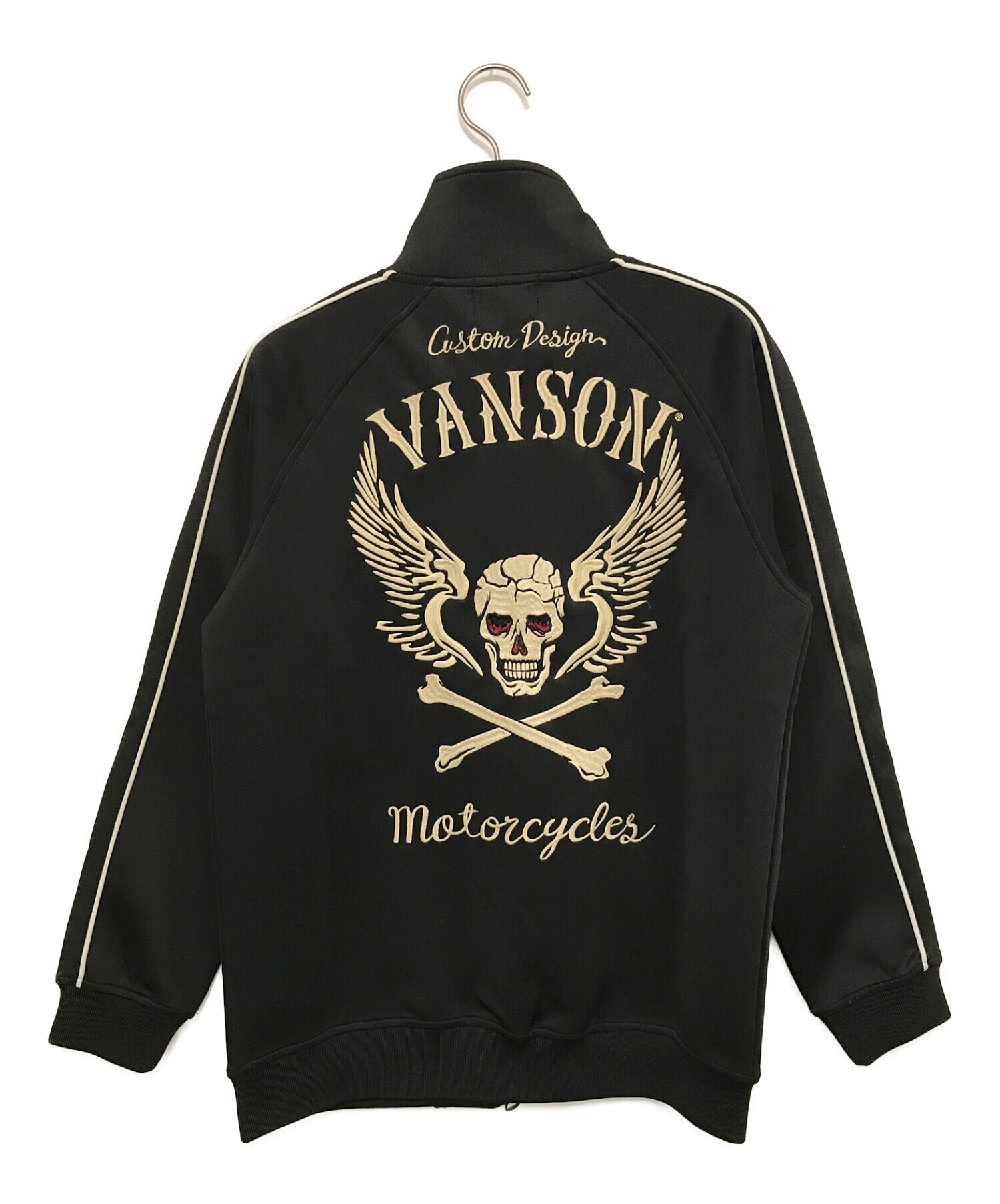 中古・古着通販】VANSON (バンソン) トラックジャケット ブラック