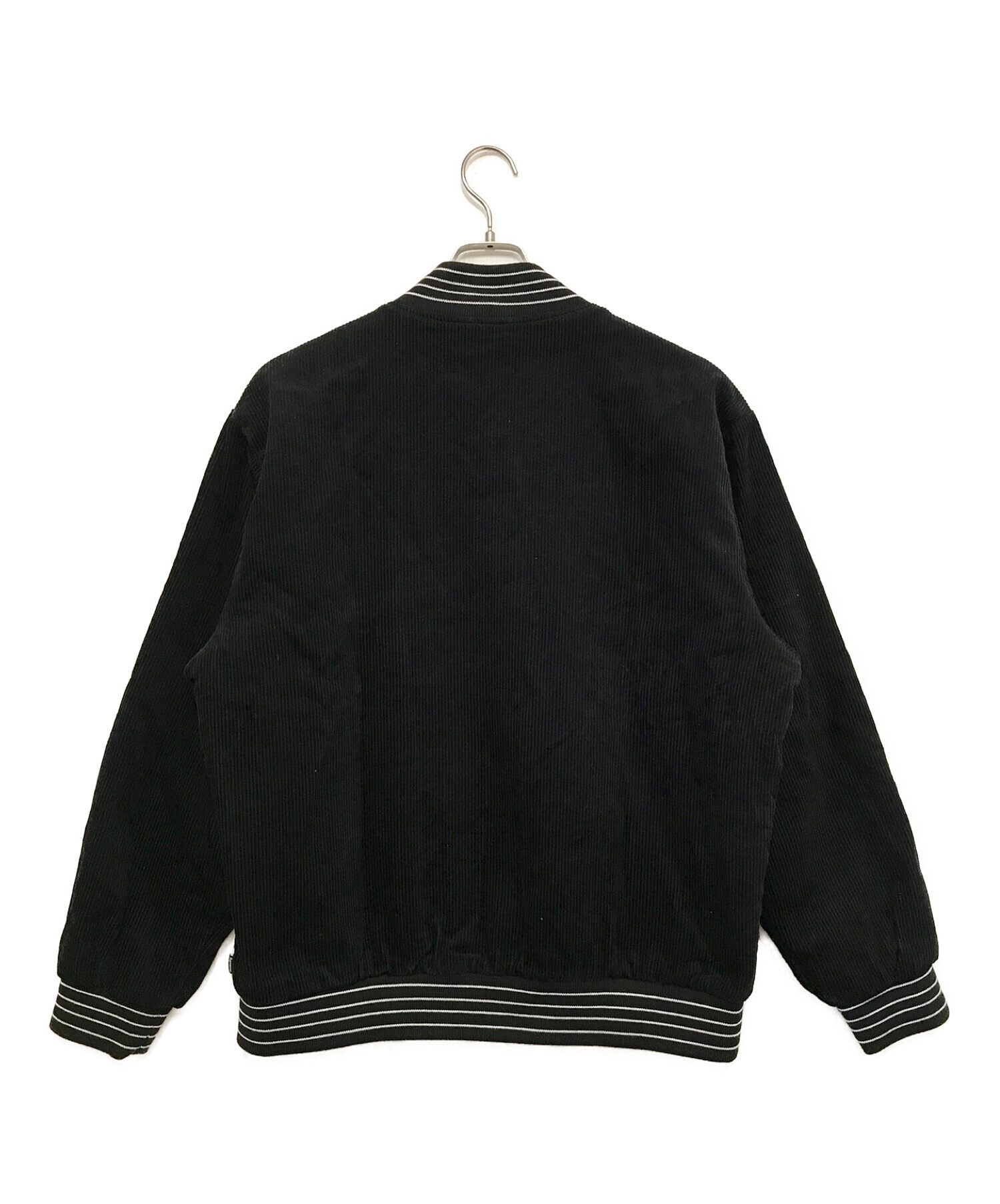 SUPREME (シュプリーム) Old English Corduroy Varsity Jacket ブラック サイズ:L