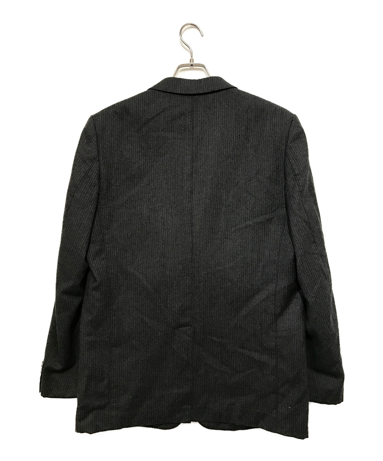 COMME des GARCONS HOMME (コムデギャルソン オム) ヴィンテージセットアップスーツ グレー サイズ:ジャケット：L　パンツ：LL