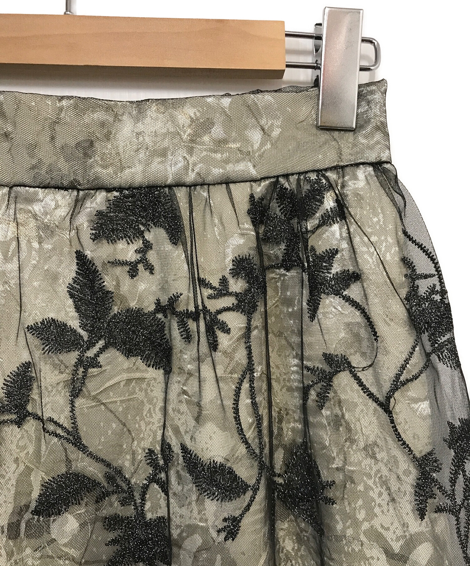 中古・古着通販】Ameri (アメリ) UNDRESSED MOONY LACE SKIRT ベージュ ...