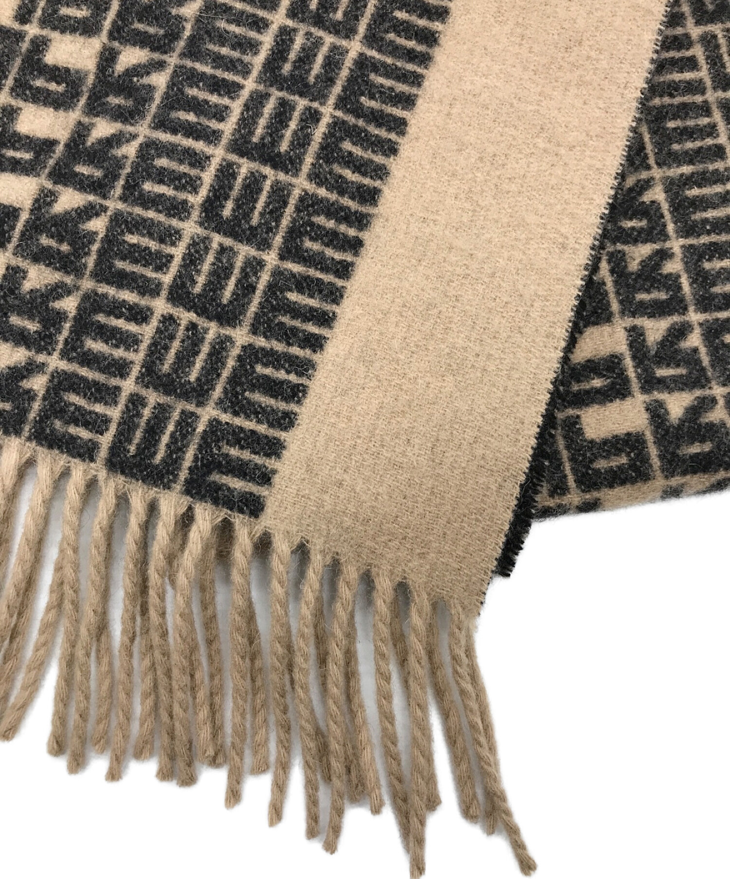 SUPREME (シュプリーム) Logo Repeat Scarf ブラウン