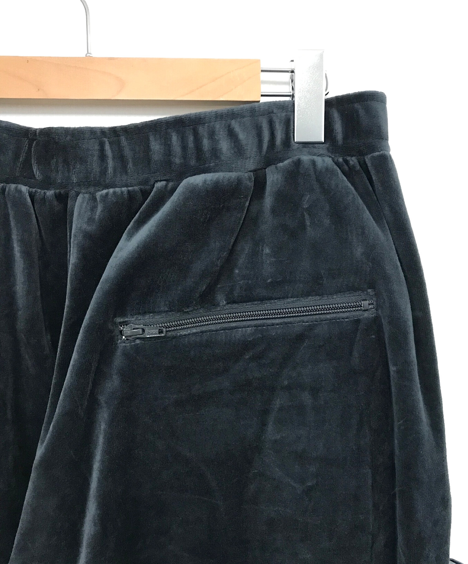 NAUTICA (ノーティカ) Velour Track Pants/ベロア トラック パンツ ネイビー サイズ:XL