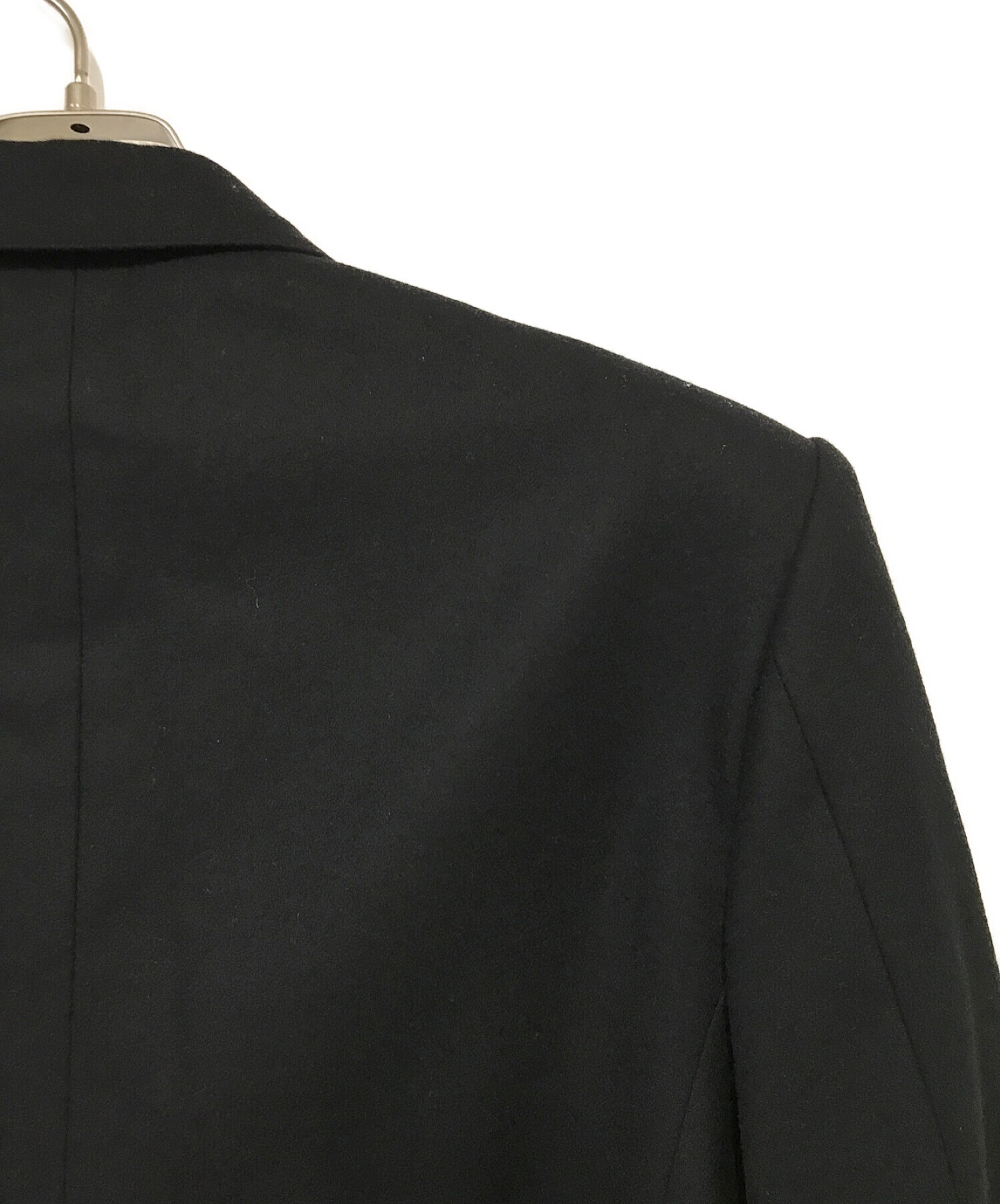 JOHN LAWRENCE SULLIVAN (ジョンローレンスサリバン) Wool flannel spencer jacket ブラック サイズ:S