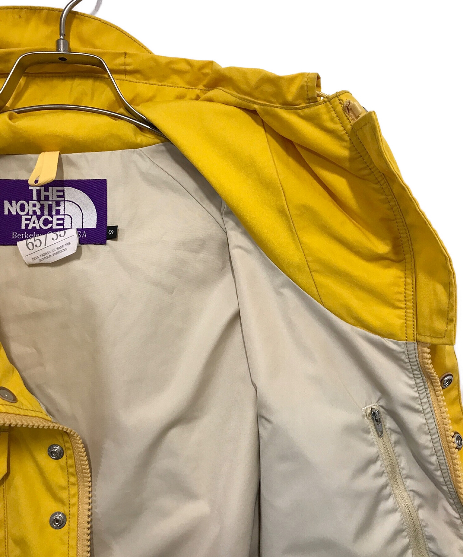 THE NORTH FACE PURPLE LABEL (ノースフェイスパープルレーベル) 65/35 Mountain Parka / 65/35  マウンテンパーカー イエロー サイズ:S