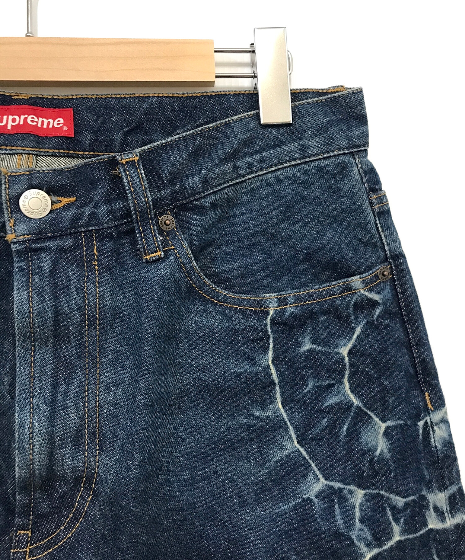 SUPREME (シュプリーム) Shibori Loose Fit Jean サイズ:W32