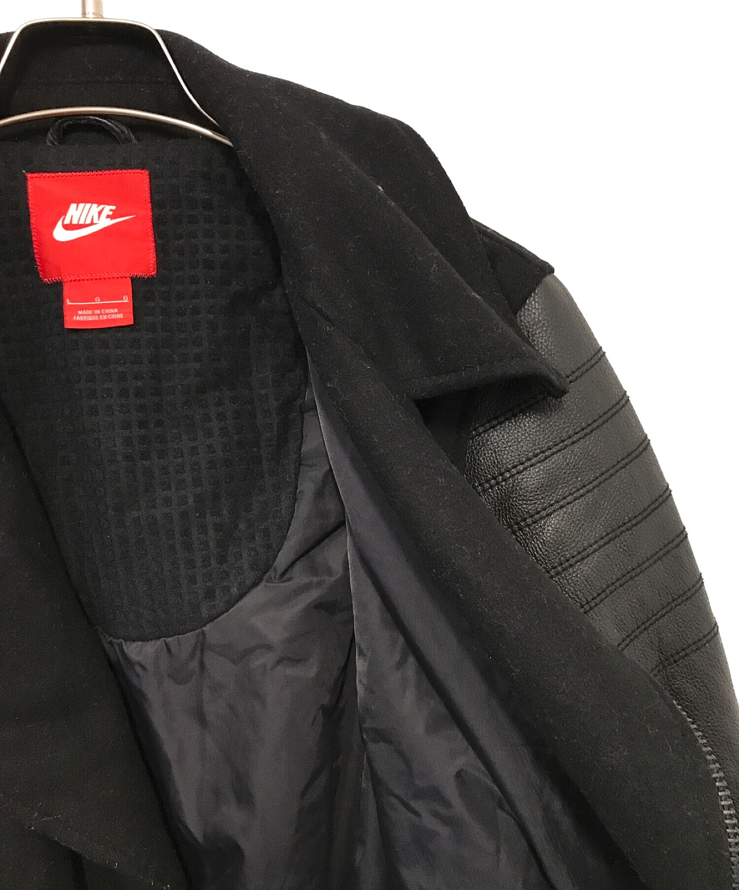 NIKE (ナイキ) LEBRON MOTO JACKET ブラック サイズ:Ⅼ