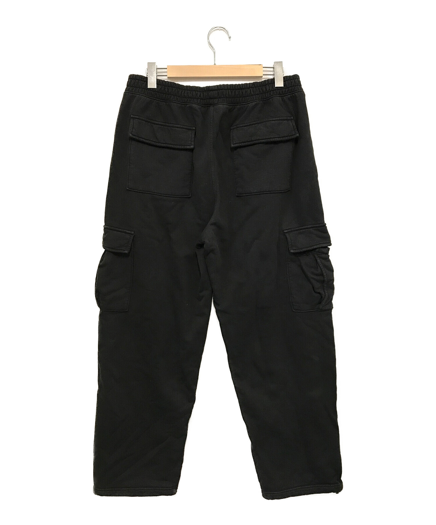 stussy sport (ステューシー スポーツ) SPORT CARGO FLEECE PANT ブラック サイズ:Ⅼ