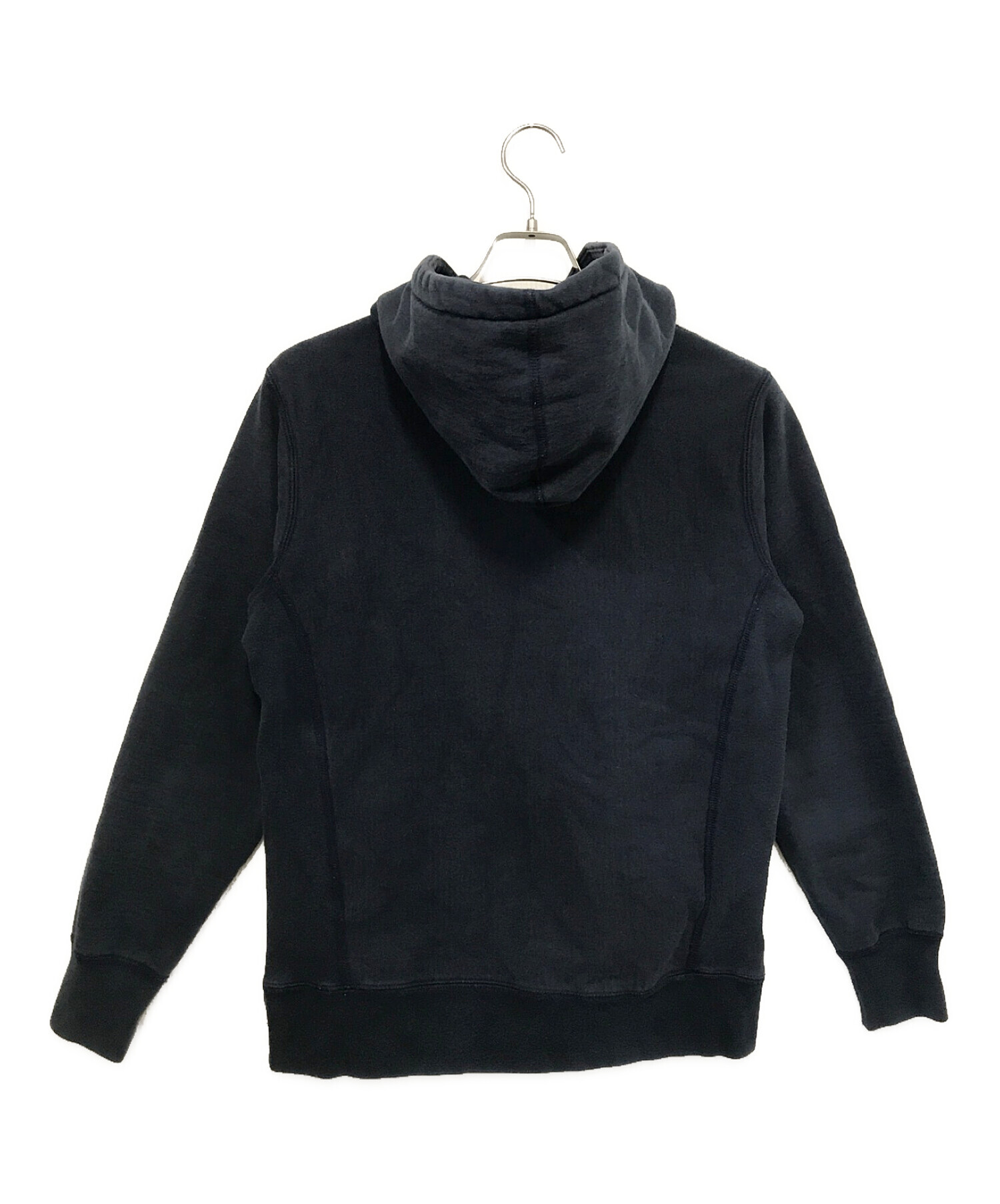 SUPREME (シュプリーム) Metallic Arc Hooded Sweatshirt / メタリック アーク フード スウェット シャツ  ネイビー サイズ:S