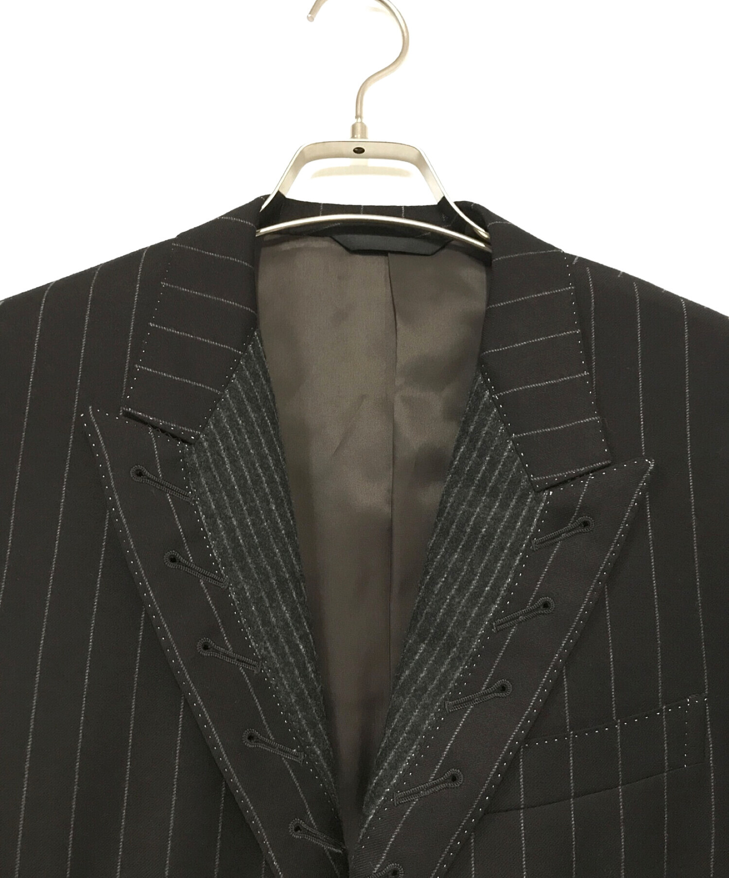 Paul Smith COLLECTION (ポールスミス コレクション) セットアップデザインスーツ ブラック サイズ:Ⅼ