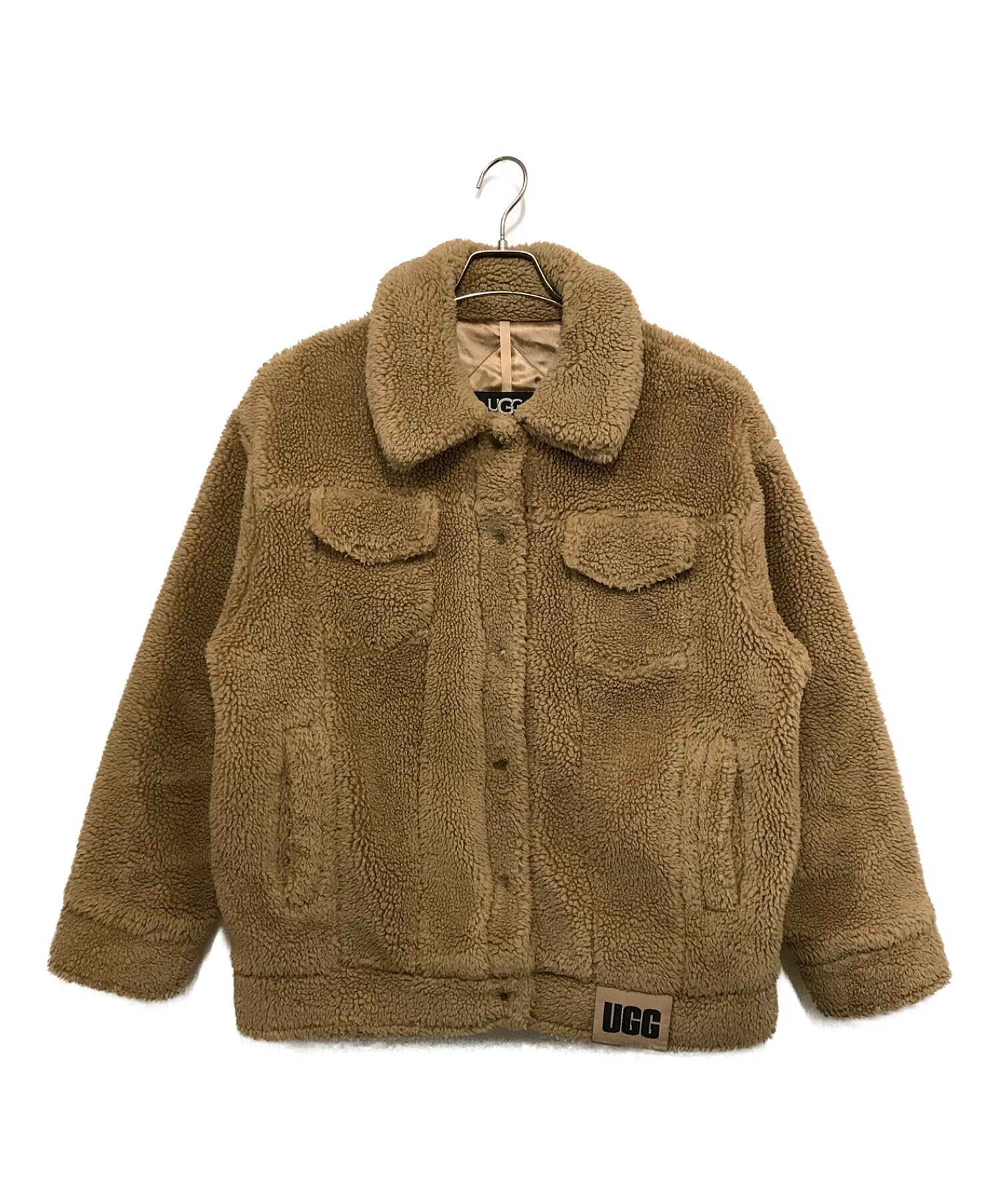 UGG (アグ) Frankie Sheapa Trucker Jacket ベージュ サイズ:S