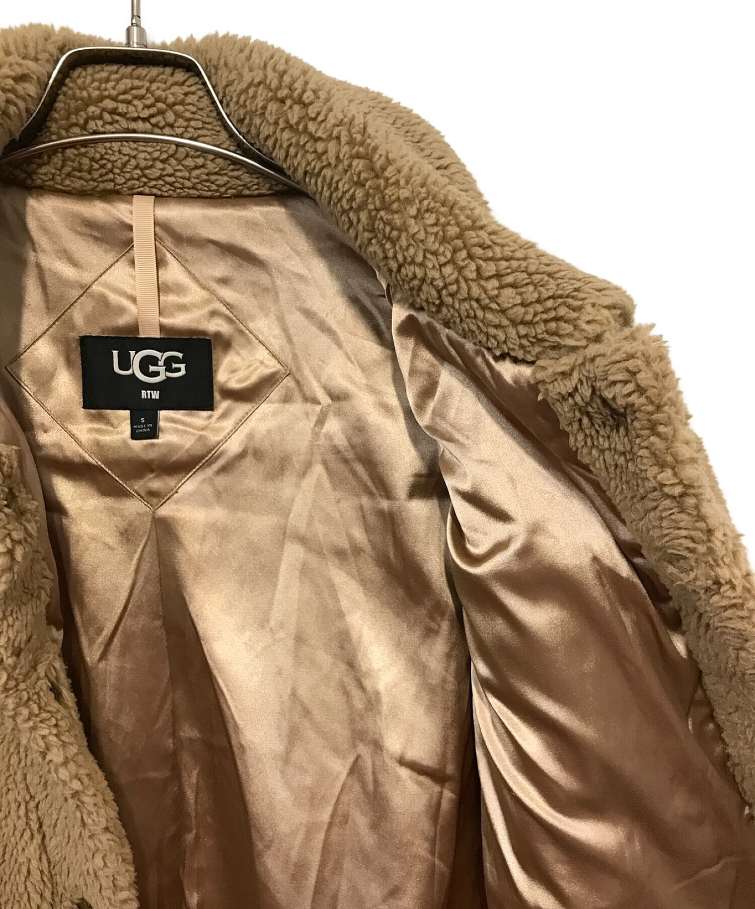 UGG (アグ) Frankie Sheapa Trucker Jacket ベージュ サイズ:S