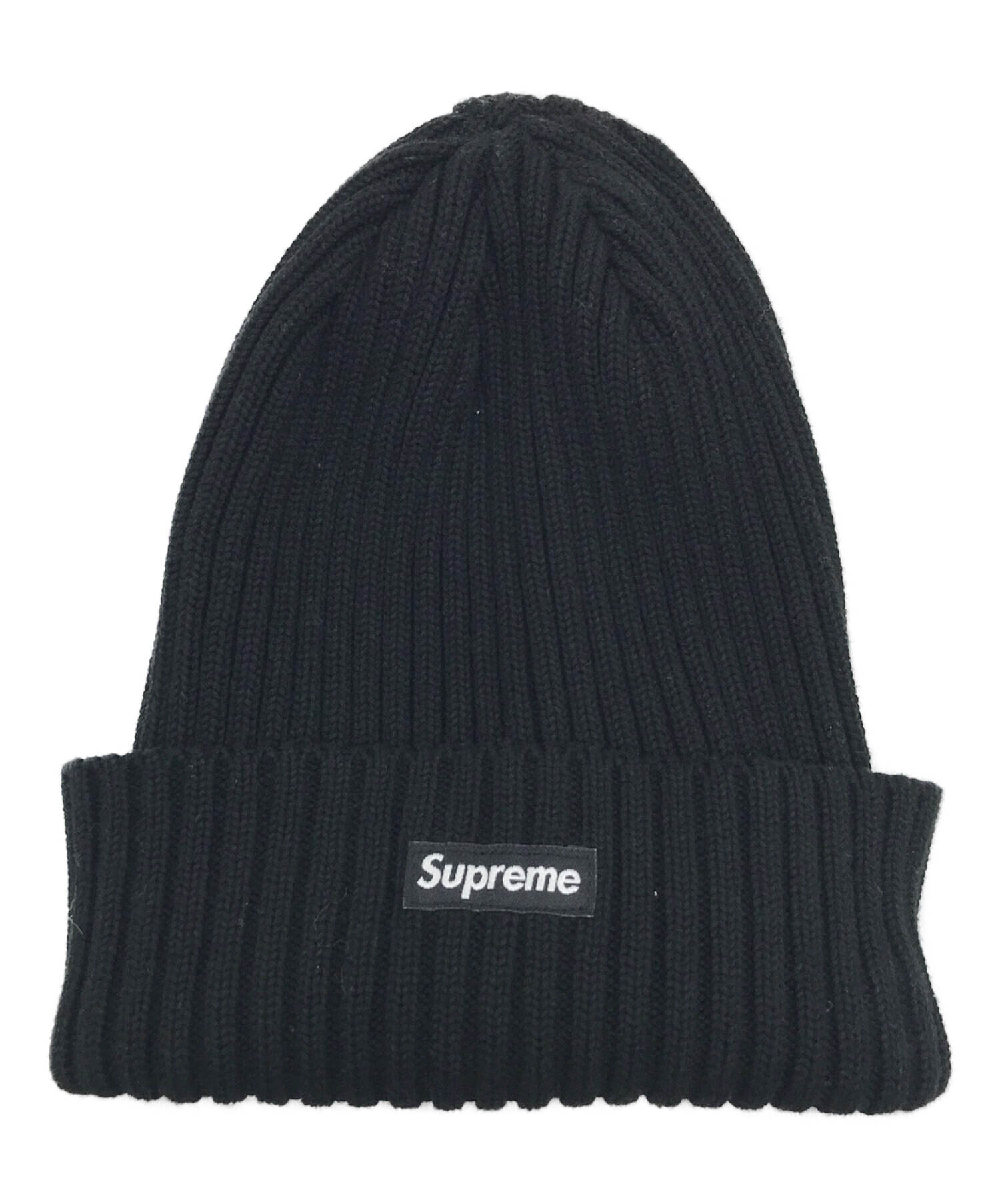 中古・古着通販】SUPREME (シュプリーム) ニット帽 ブラック｜ブランド