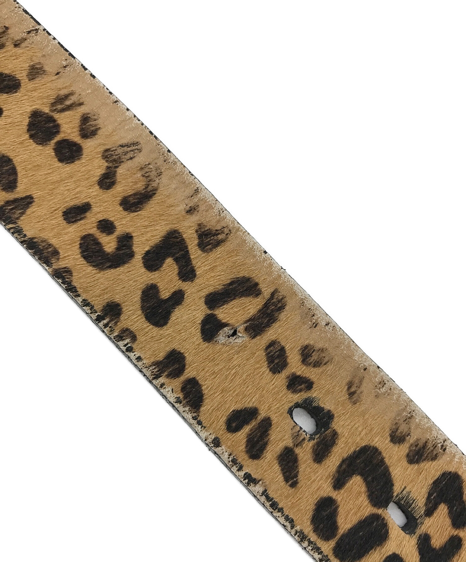 SUPREME (シュプリーム) LEVI'S (リーバイス) Leopard Belt / レオパードベルト ベージュ