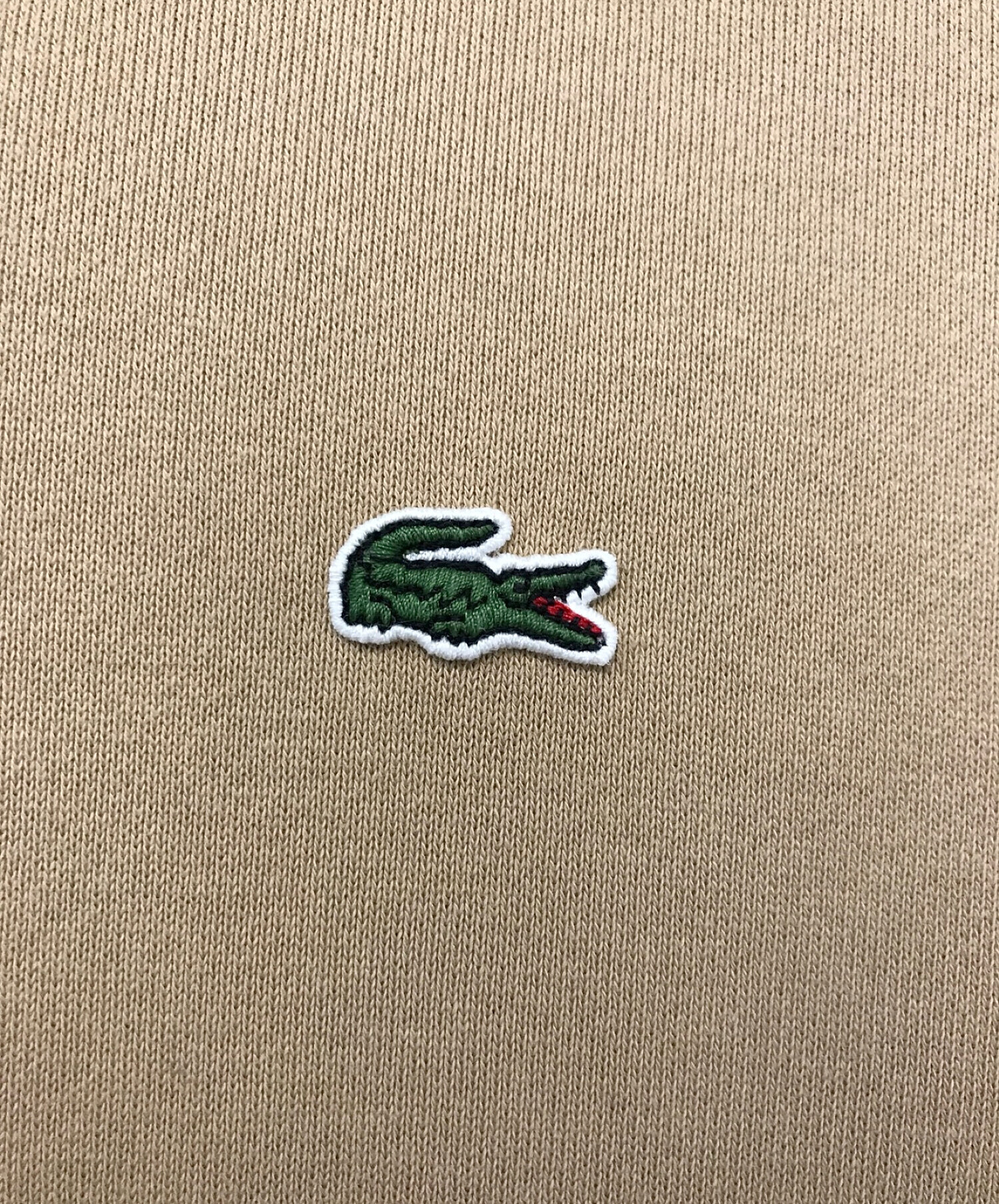 LACOSTE (ラコステ) パーカーワンピース ベージュ サイズ:S