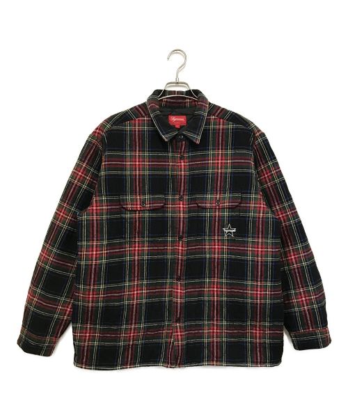 中古・古着通販】SUPREME (シュプリーム) Quilted Plaid Flannel Shirt