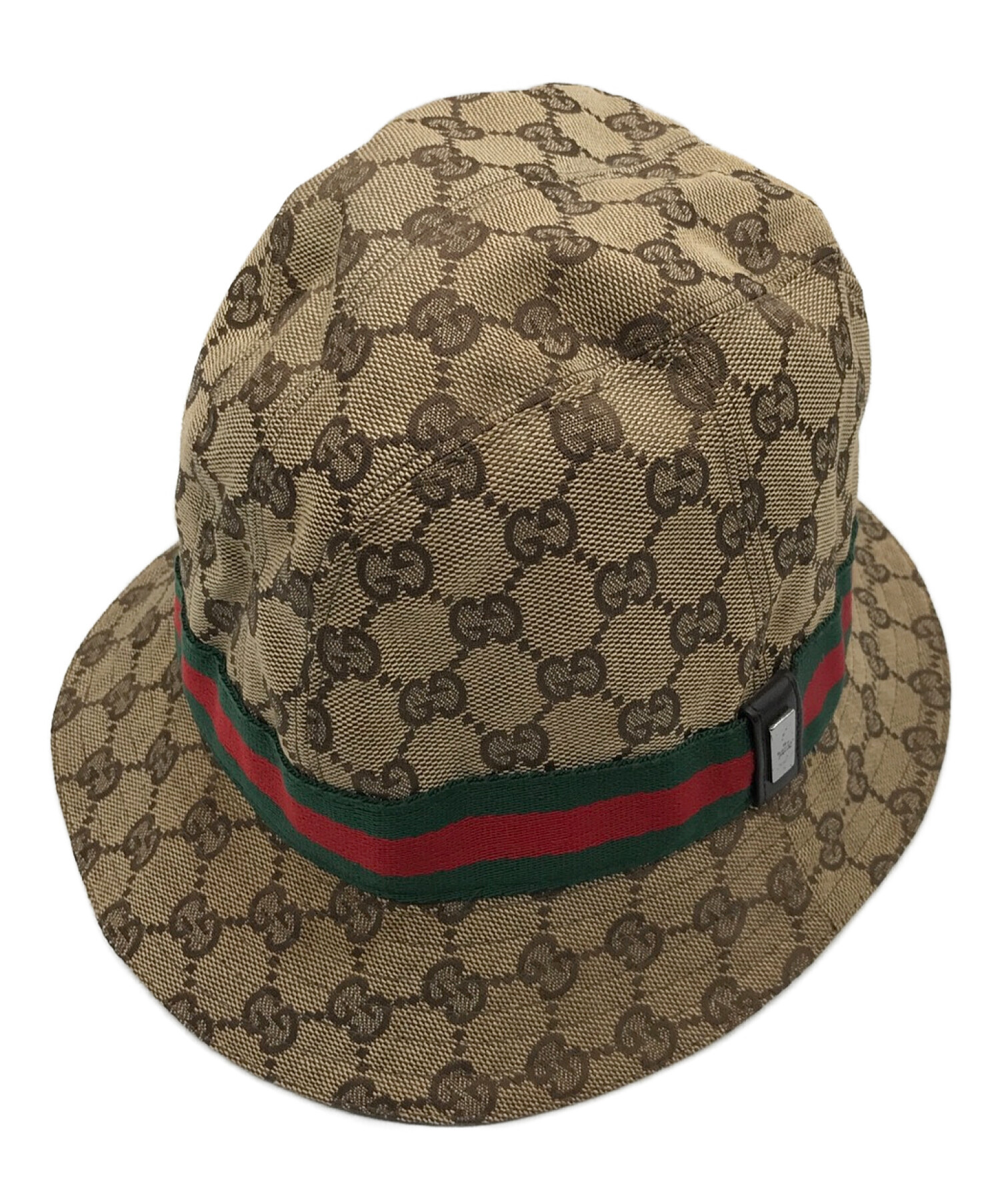 GUCCI (グッチ) GGバケットハット ベージュ サイズ:M