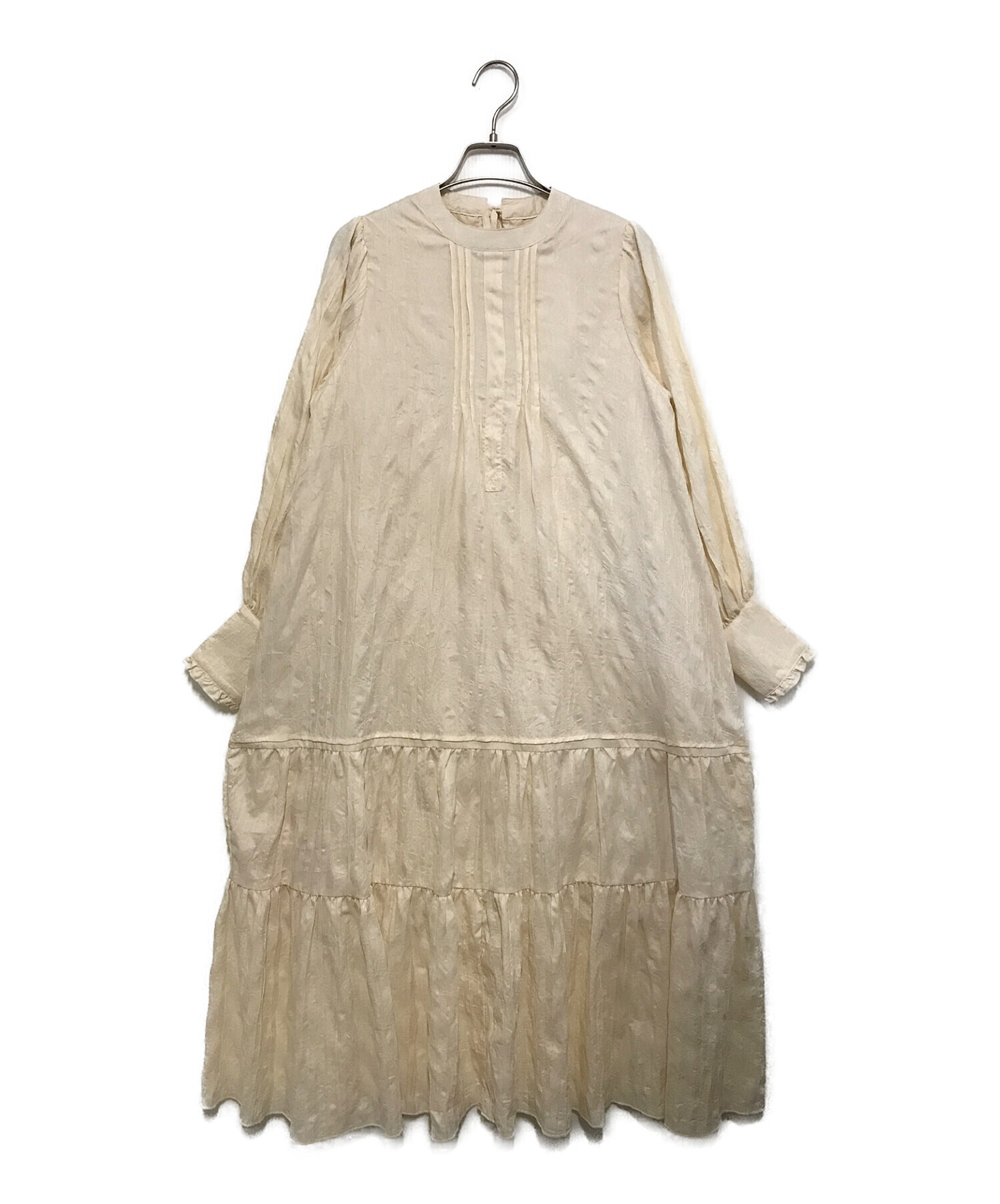 中古・古着通販】idem (イデム) washer chiffon volume onepiece