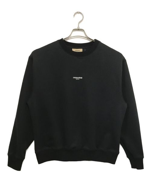 極美品 レノマ BIG LOGO LONG SLEEVE CREW TOPS L