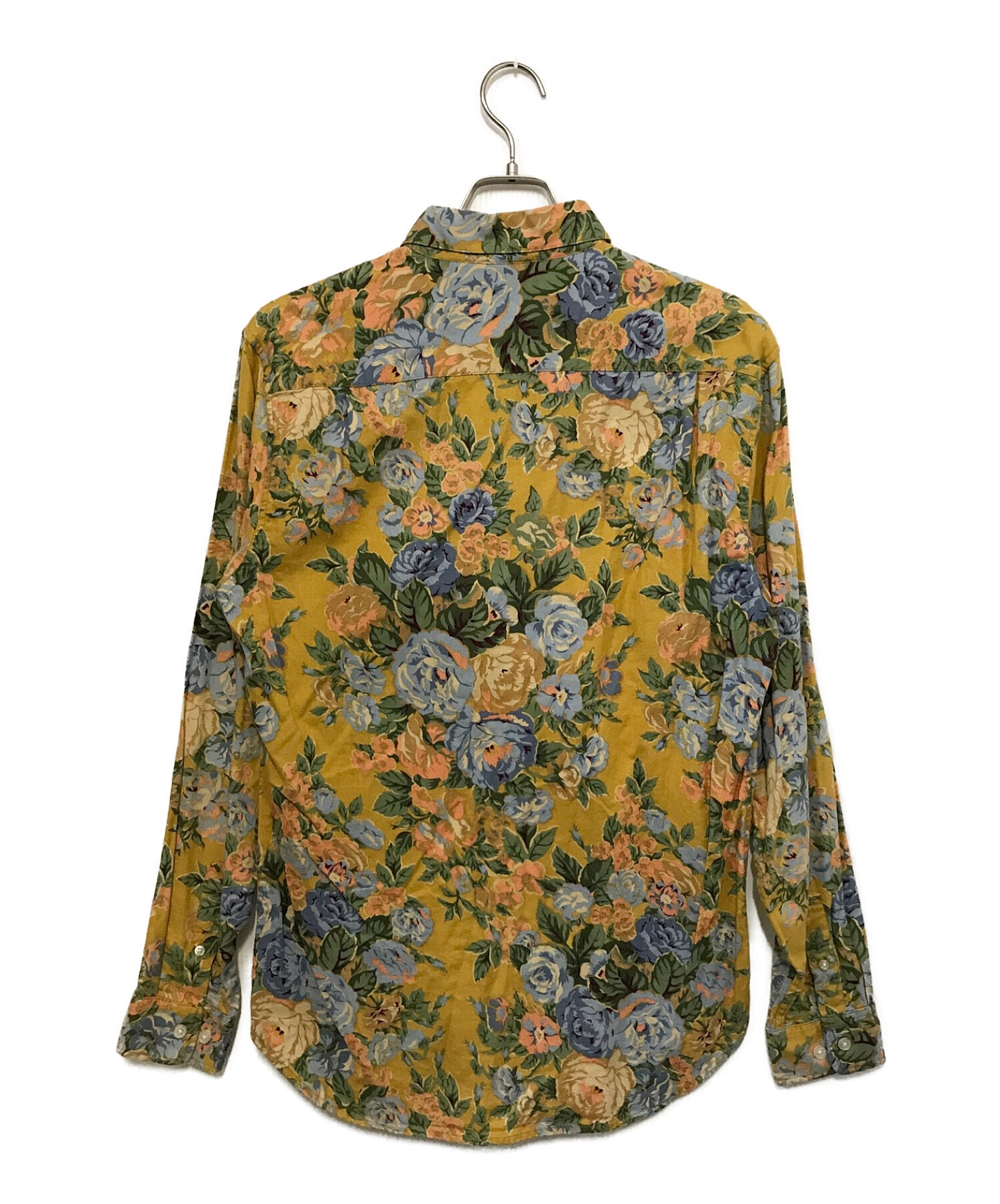 SUPREME (シュプリーム) Flowers Shirt イエロー サイズ:M