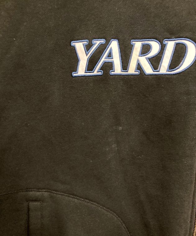 中古・古着通販】YARDSALE (ヤードセール) ジップパーカー ブラック