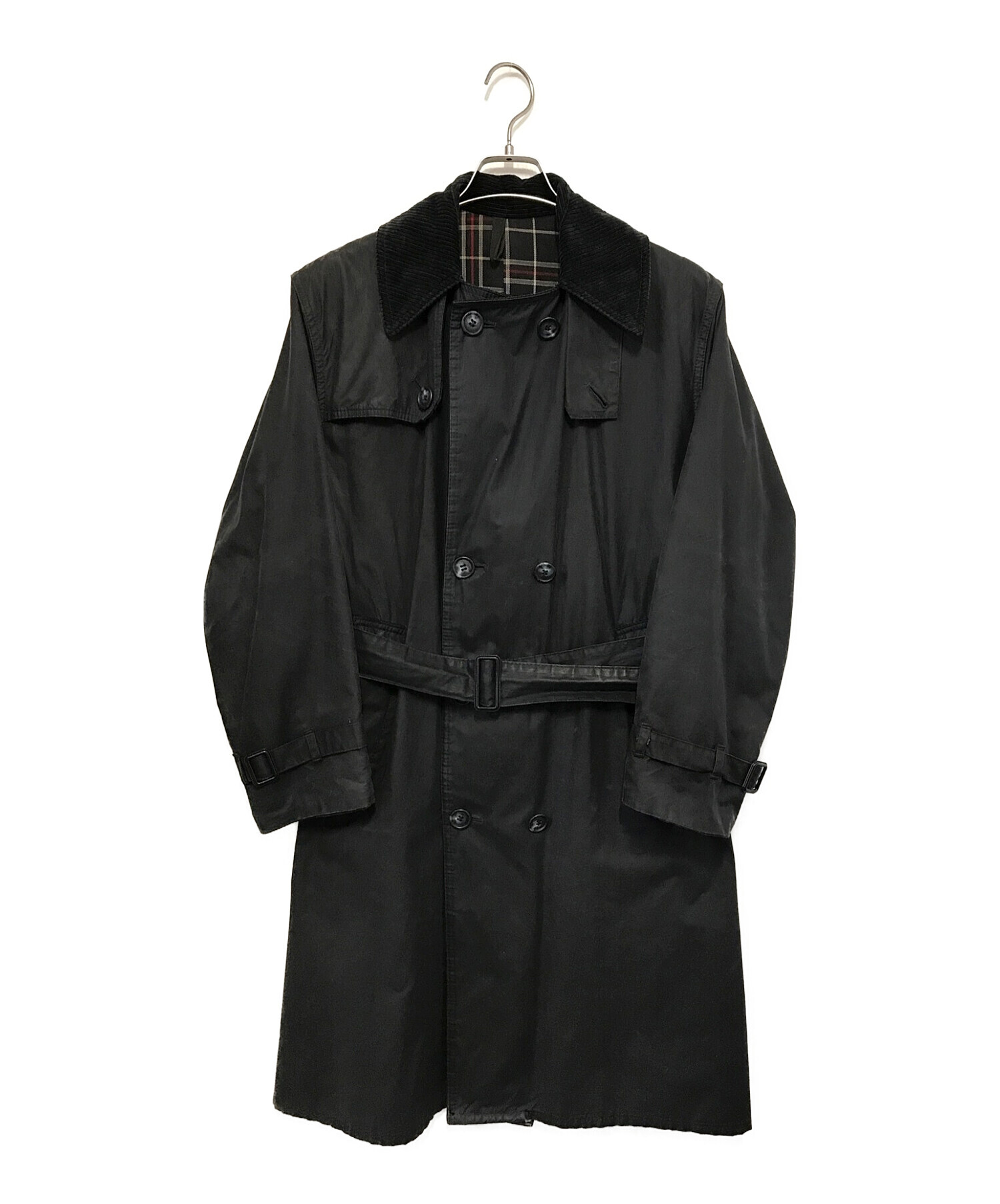 ミントコンディション◎1989年 c38 Barbour trench coat-