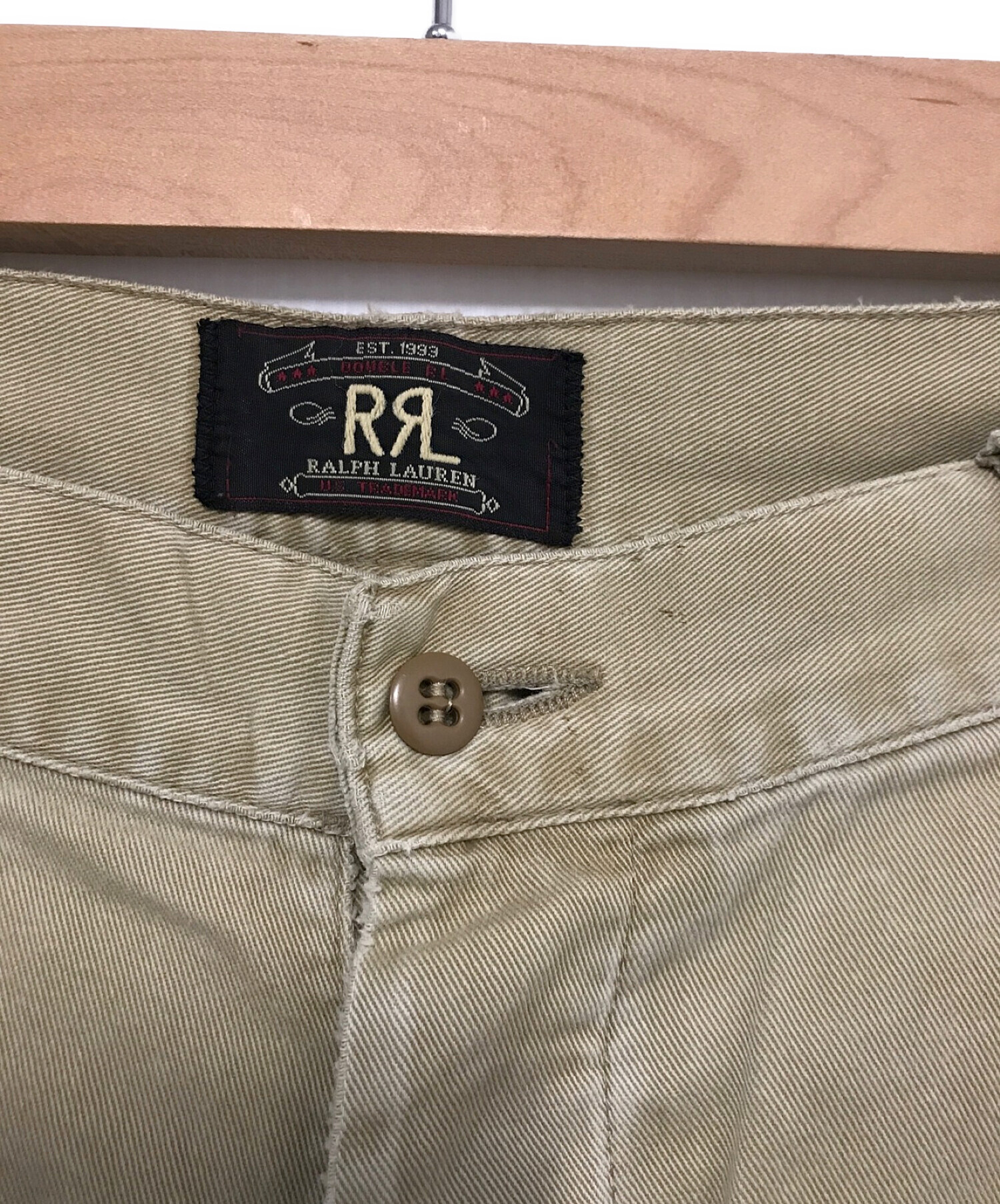 RRL (ダブルアールエル) 【90's】ワイドチノパン ベージュ サイズ:W32 L34