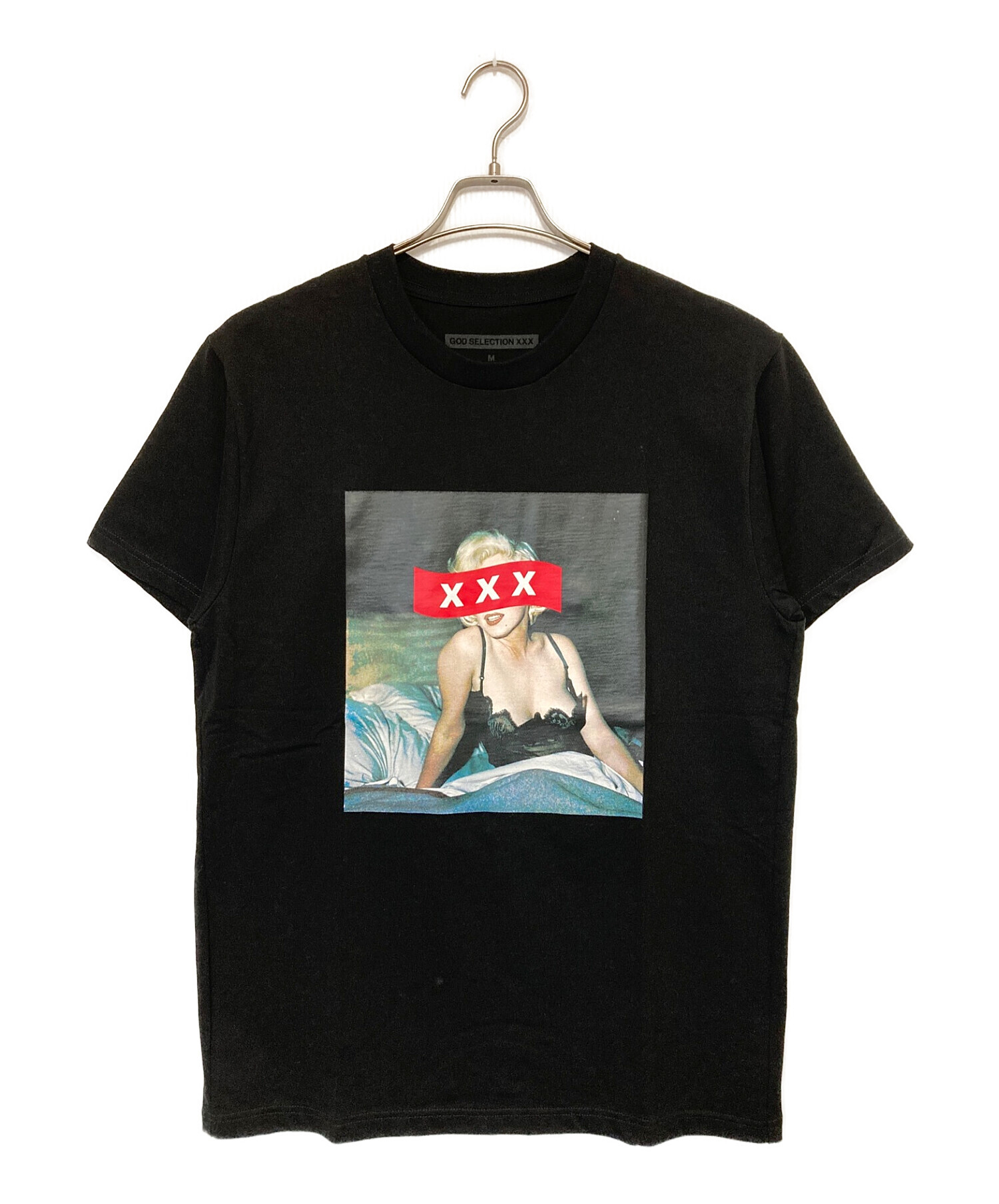 GOD SELECTION XXX マリリンモンロー Tシャツ M ブラック - Tシャツ