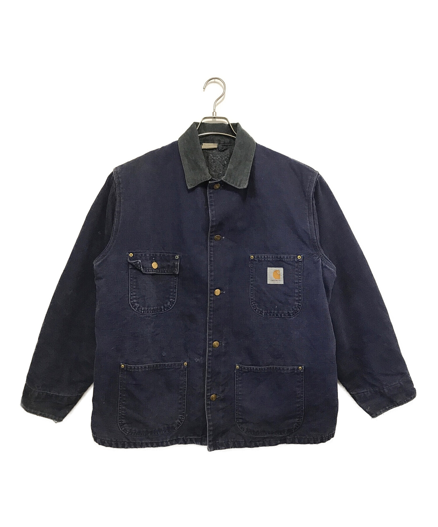 CarHartt (カーハート) 【古着】CHORE COAT / チョアコート ネイビー サイズ:不明