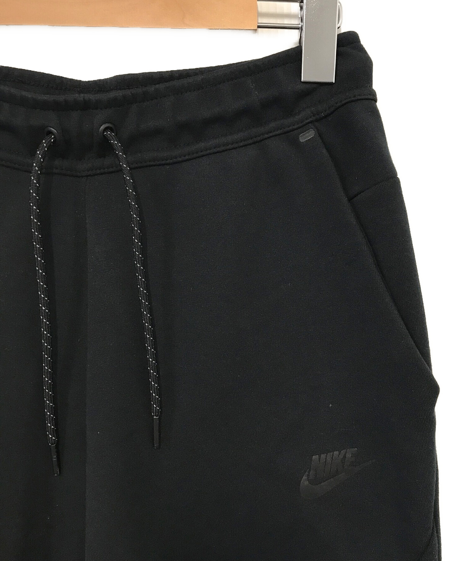 新品 NIKE ナイキ テックフリース S 黒 tech fleece 旧モデル - パンツ