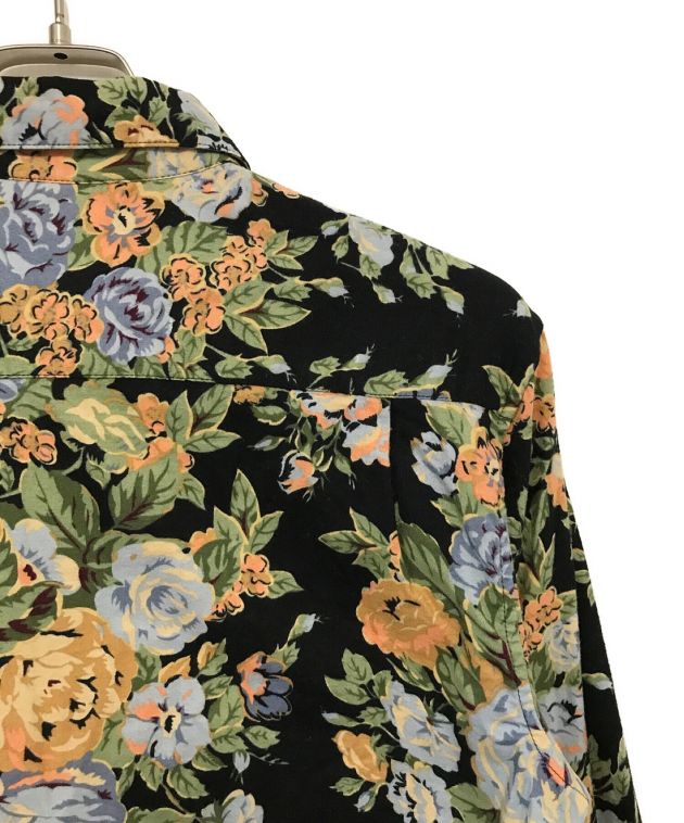 中古・古着通販】SUPREME (シュプリーム) Flower Shirt ブラック ...