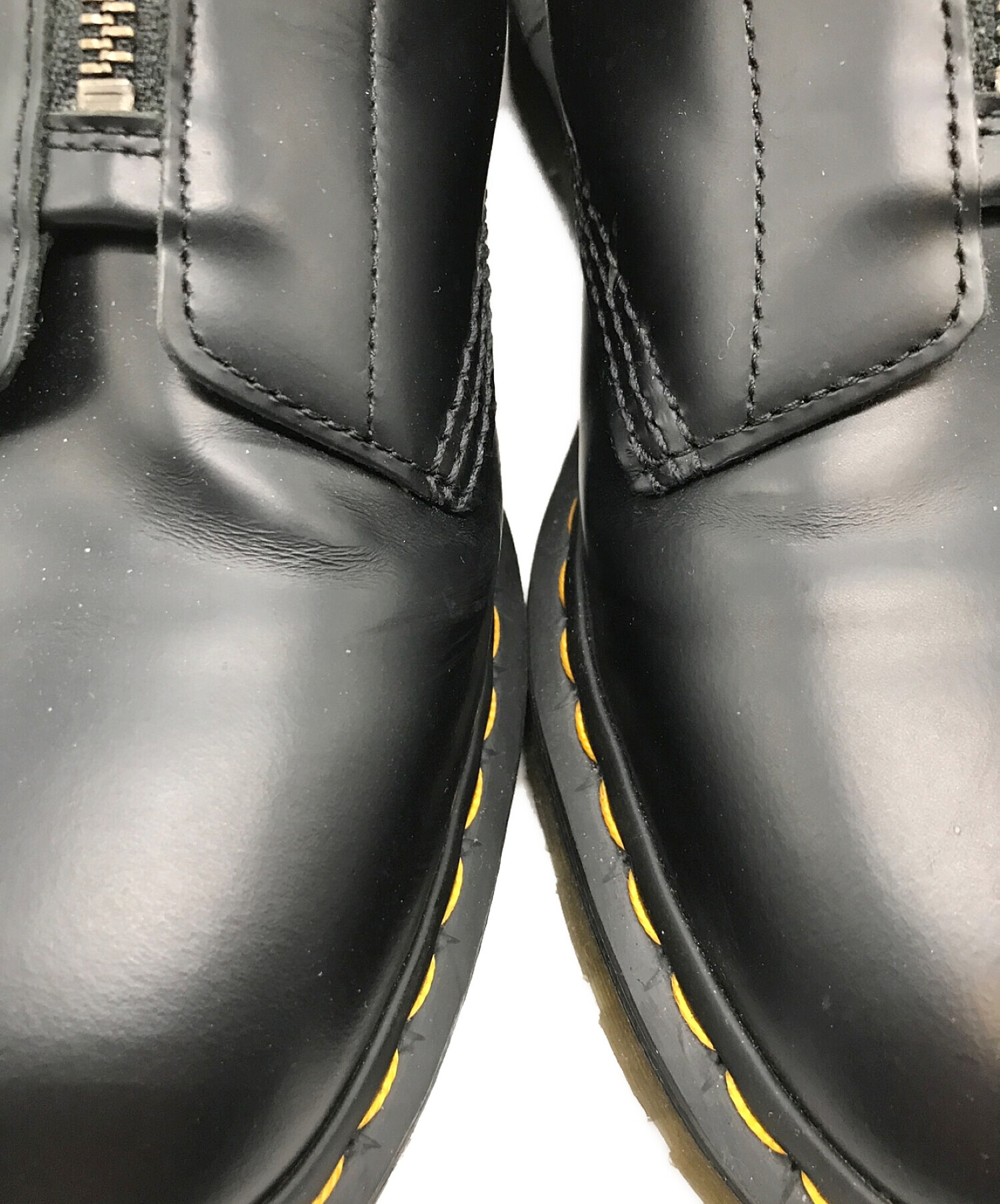 Dr.Martens (ドクターマーチン) CABBOTT センタージップ ブーツ ブラック サイズ:UK 8