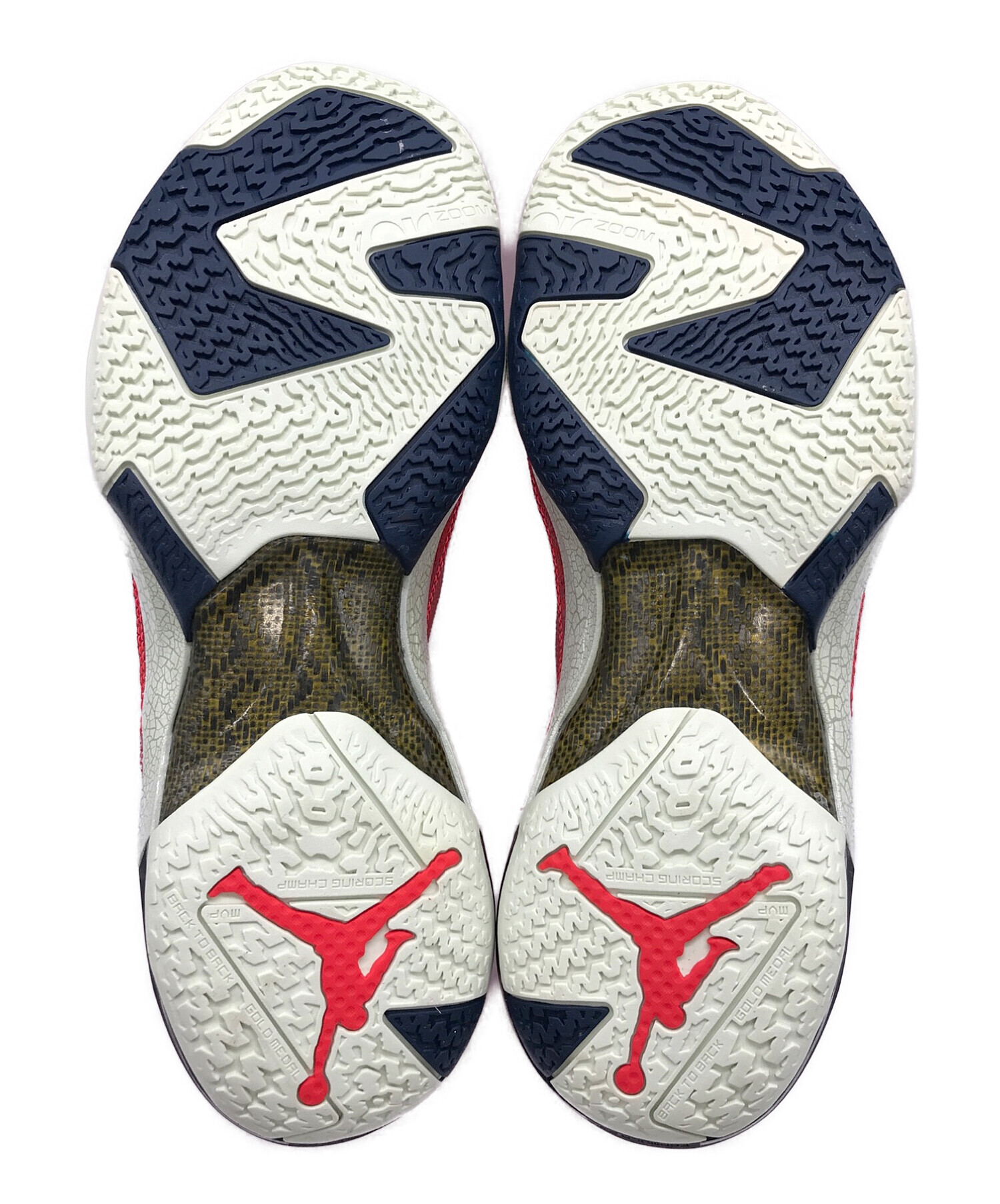 NIKE (ナイキ) Rui Hachimura (八村塁) AIR JORDAN 37 / エアジョーダン 37 レッド サイズ:28