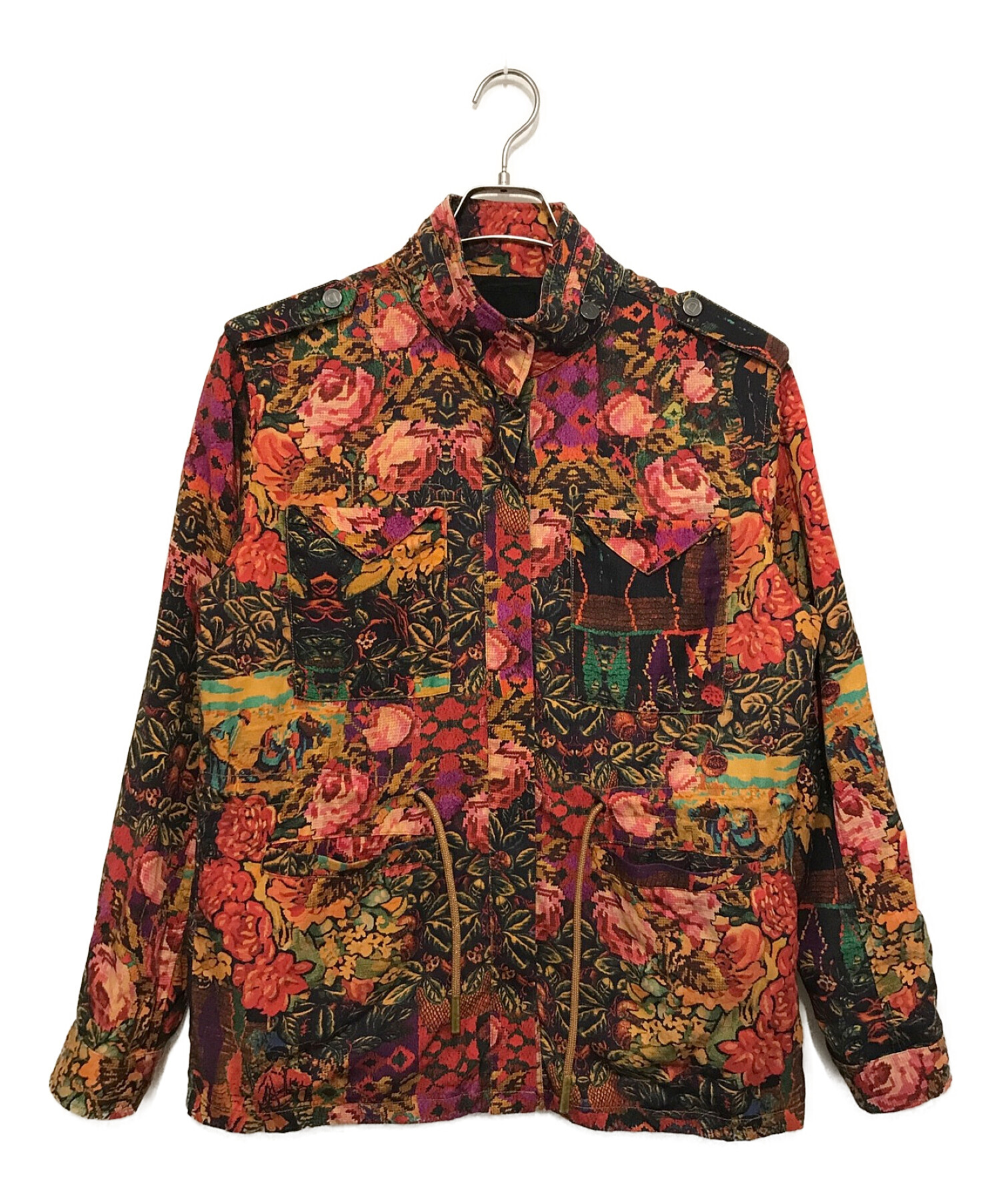 中古・古着通販】Desigual (デシグアル) 花柄 ストレートモッズ