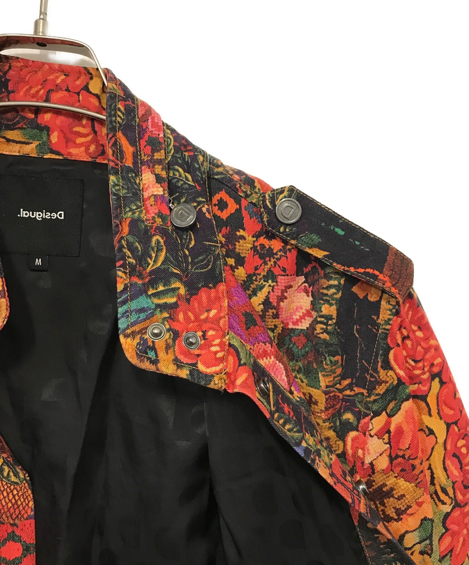 中古・古着通販】Desigual (デシグアル) 花柄 ストレートモッズ