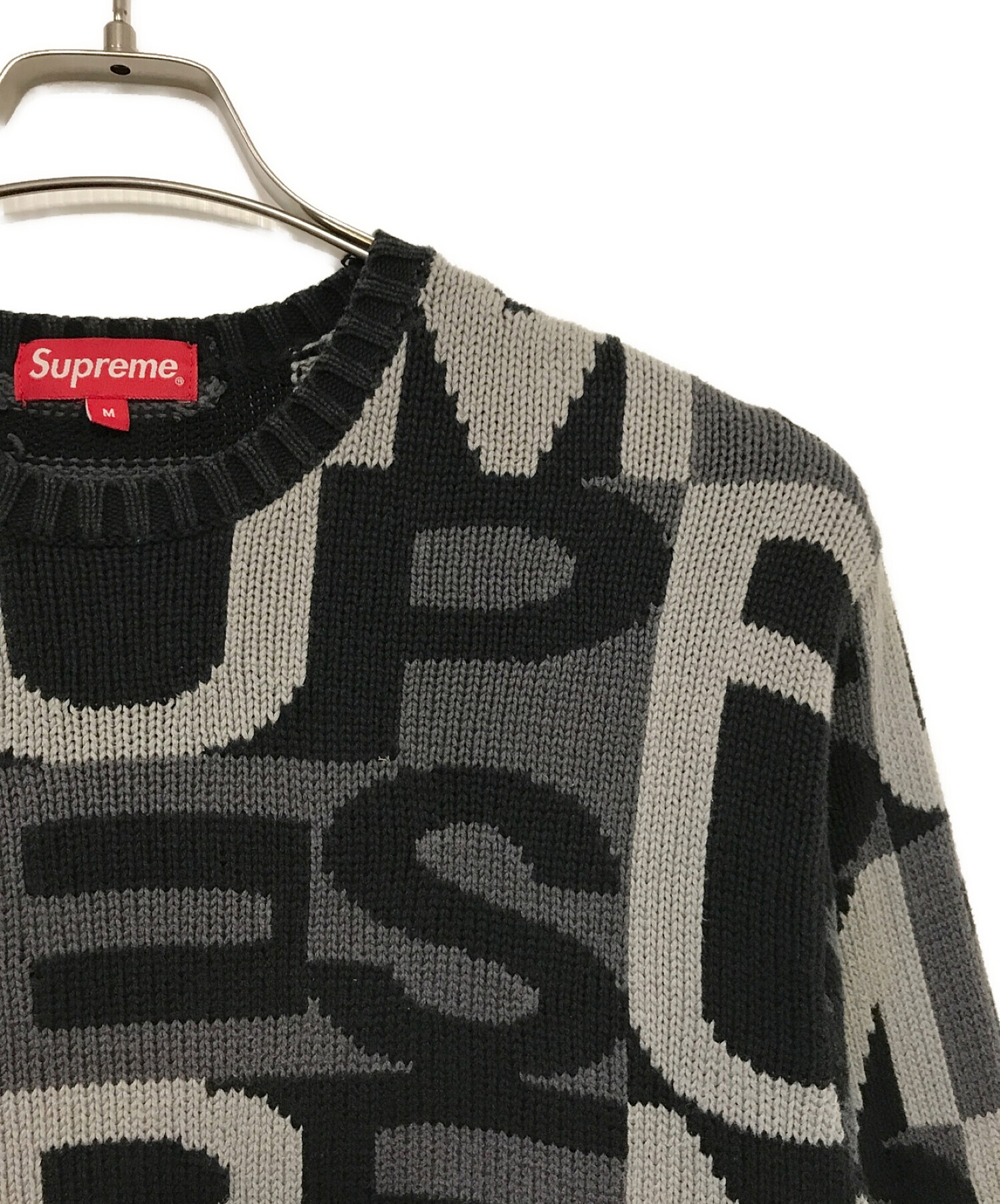 ニット/セーターシュプリーム supreme Big Letters Sweater
