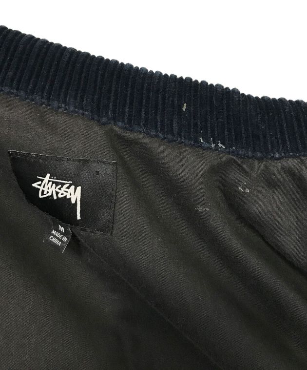 中古・古着通販】stussy (ステューシー) コーデュロイバイカラー