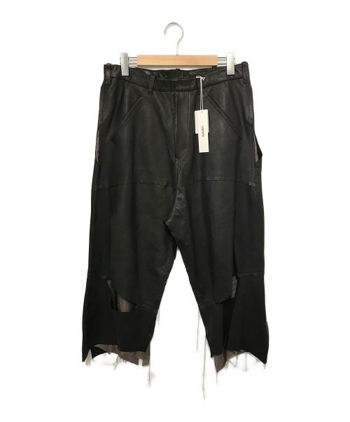 中古・古着通販】sulvam (サルバム) SCARS HORSE LEATHER PANTS