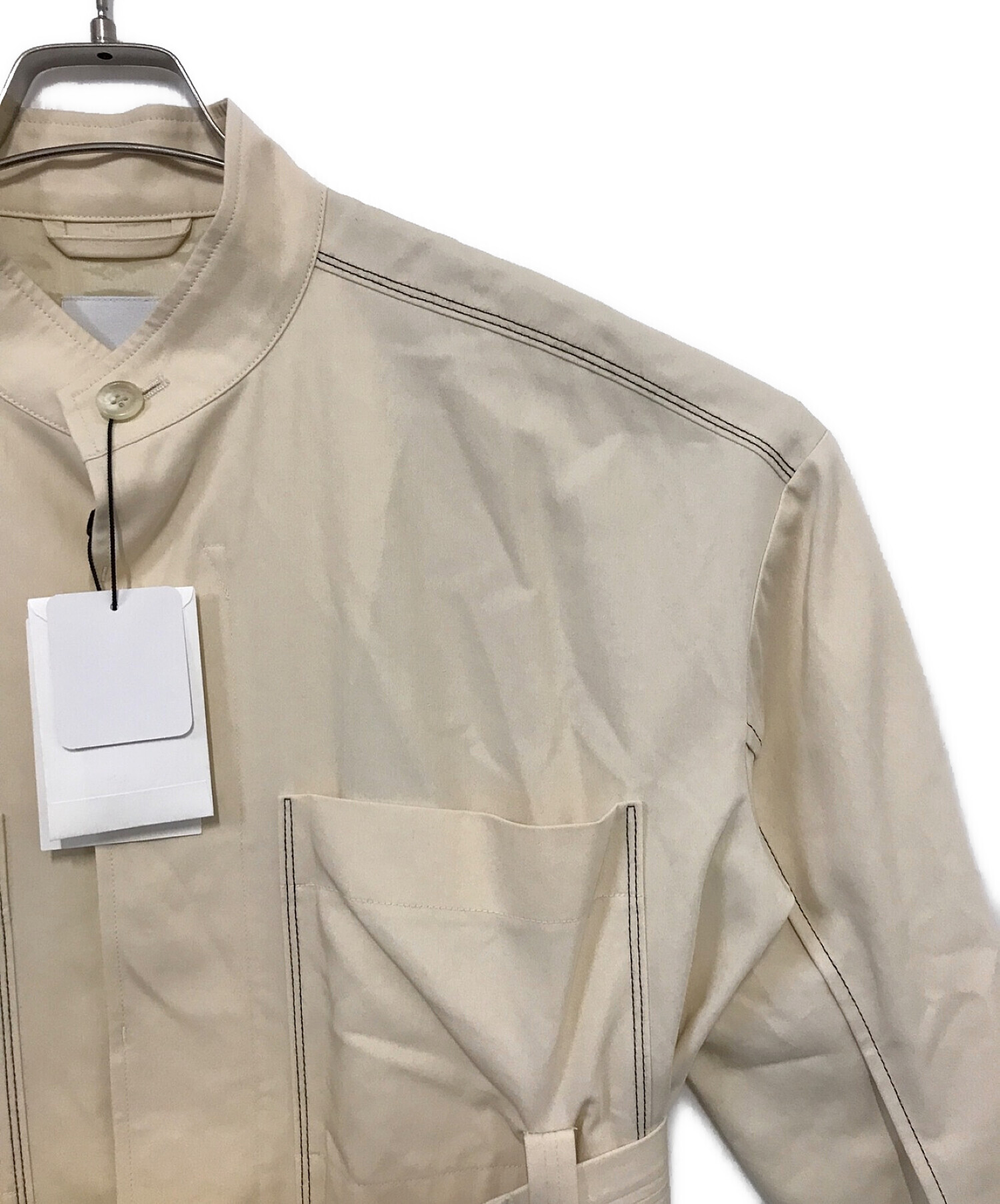 中古・古着通販】Ujoh (ウジョー) Safari Blouson アイボリー サイズ:3