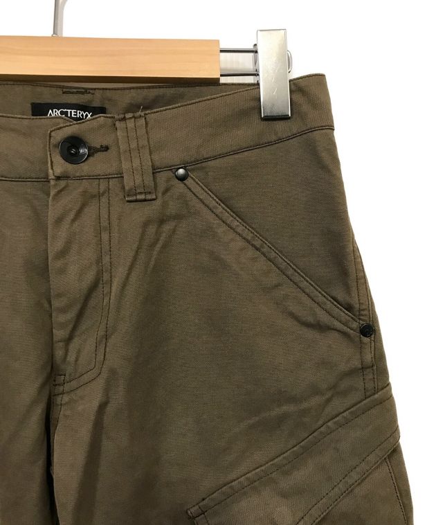 ARC'TERYX (アークテリクス) カーゴパンツ ブラウン サイズ:W28