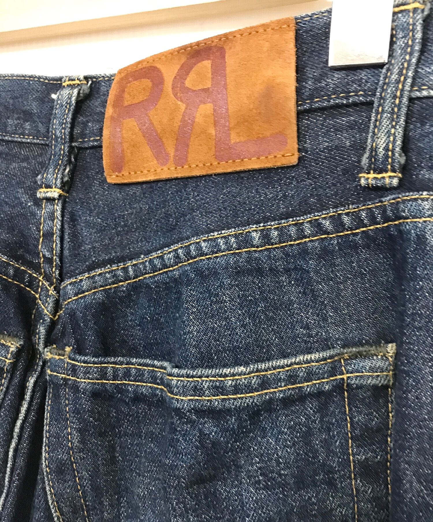 中古・古着通販】RRL (ダブルアールエル) デニムパンツ インディゴ