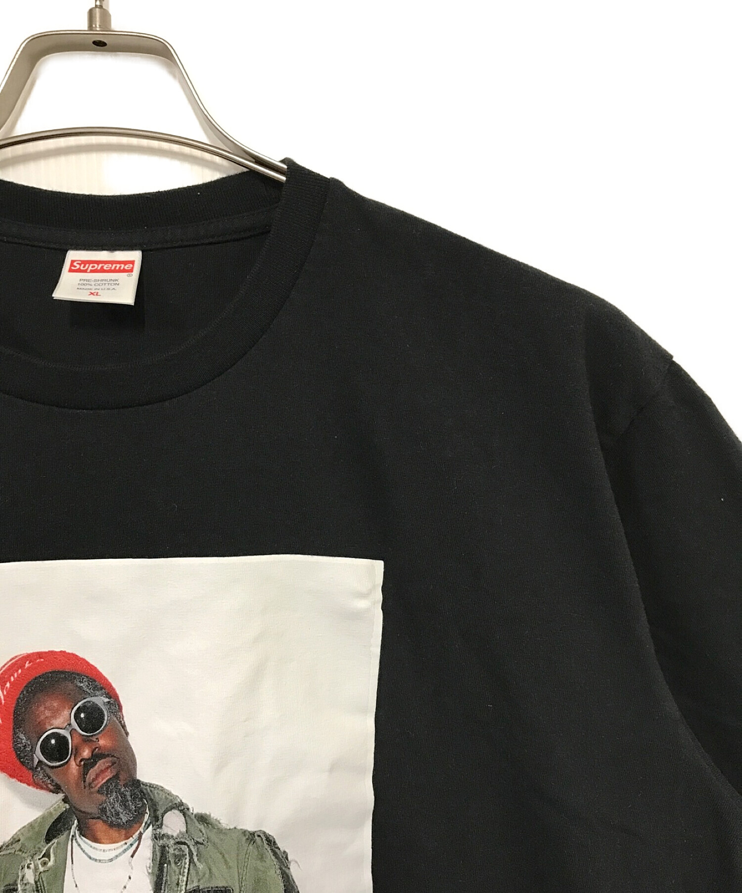 新品 送料込 Supreme André 3000 Tee XL 黒 ブラックTシャツ/カットソー(半袖/袖なし)