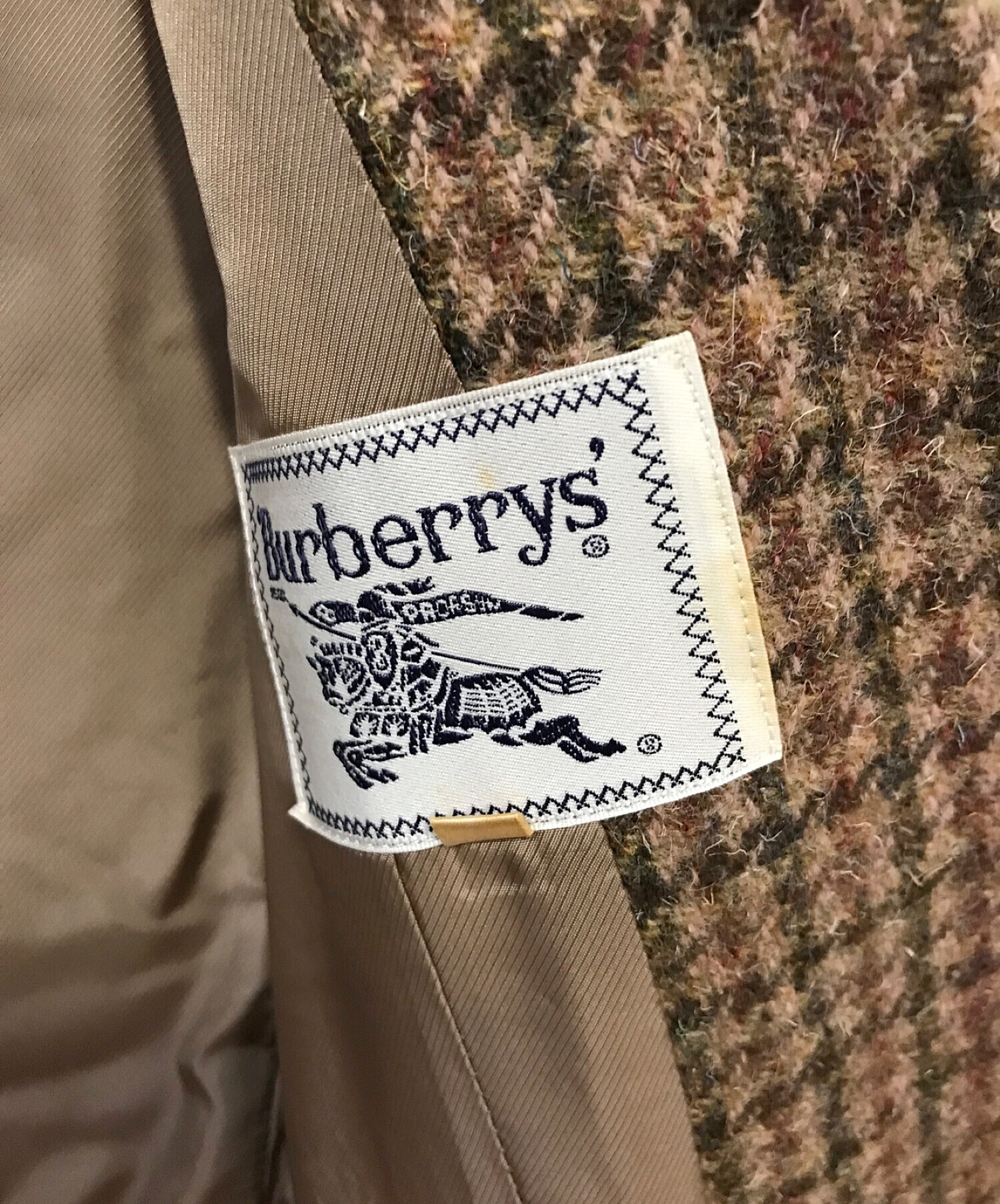 Burberry's (バーバリーズ) ウールテーラードジャケット ブラウン サイズ:11AB2