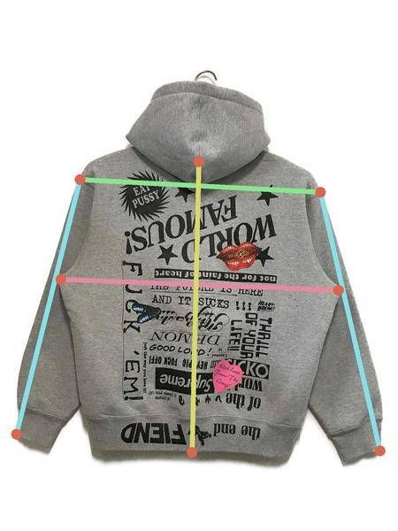 中古・古着通販】SUPREME (シュプリーム) Fiend Hooded Sweatshirt