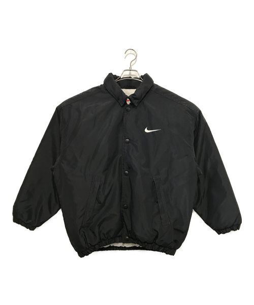 【中古・古着通販】NIKE (ナイキ) 中綿コーチジャケット ブラック