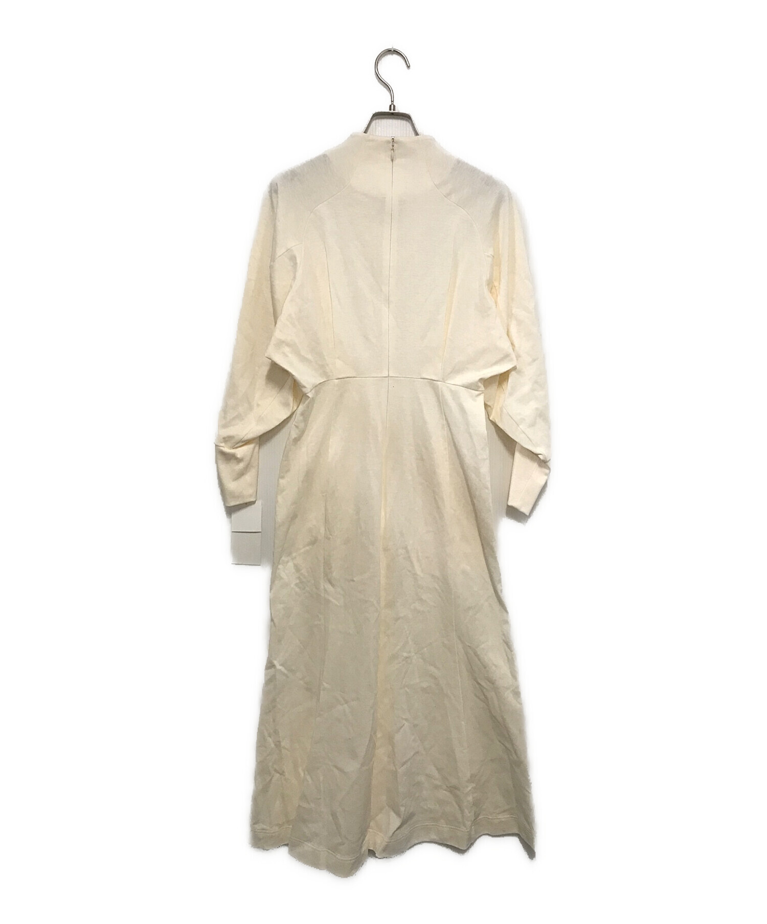 Mame Kurogouchi (マメクロゴウチ) V-Neck Classic Cotton Dress アイボリー サイズ:1 未使用品