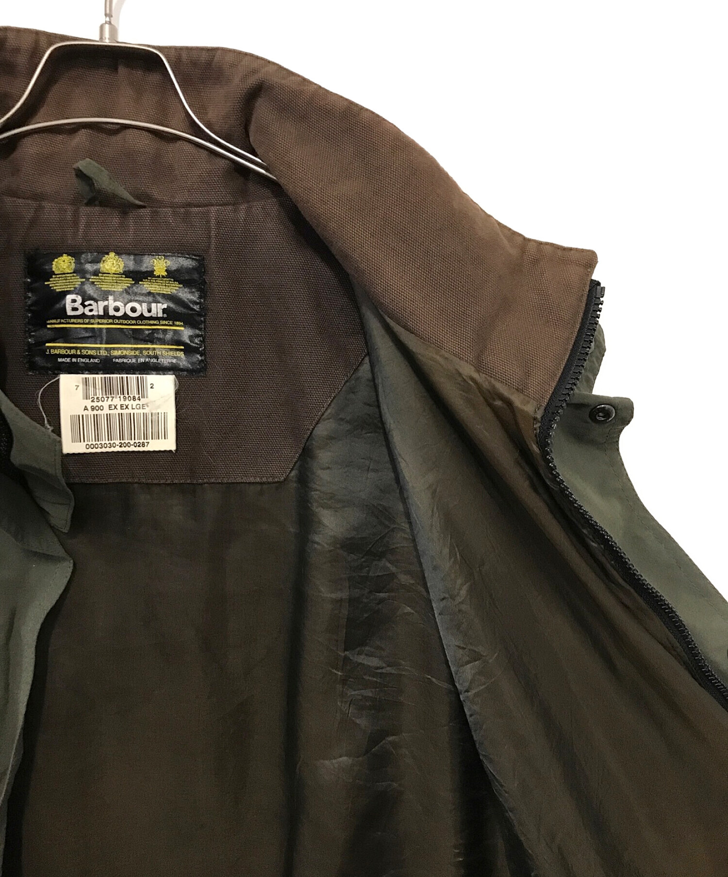 中古・古着通販】Barbour (バブアー) A900 Endurance Jacket Shooting Coat カーキ  サイズ:XL｜ブランド・古着通販 トレファク公式【TREFAC FASHION】スマホサイト